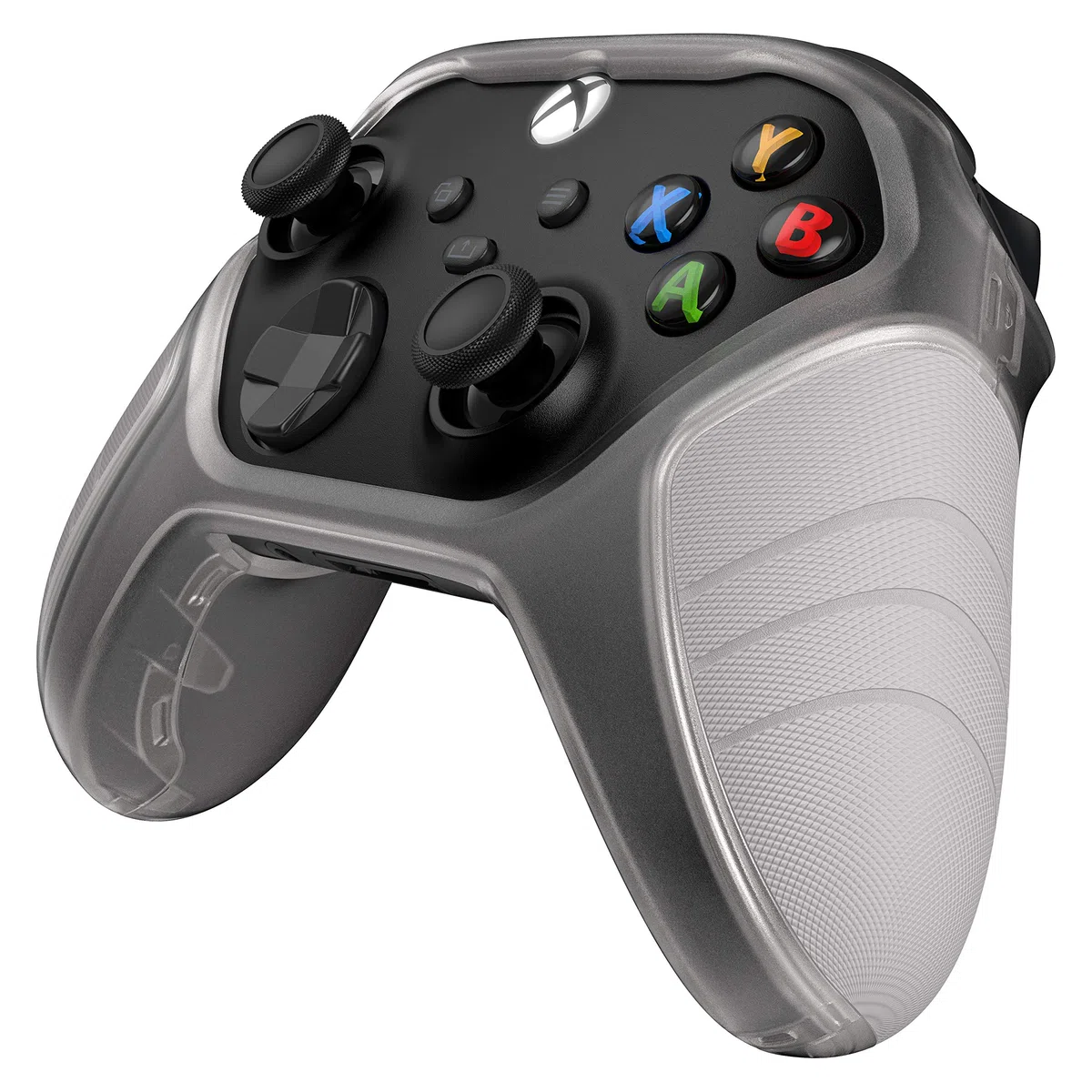 OtterBox - para Xbox Series X | S, Easy Grip Funda de proteccion anticaídas con agarre, para mando Microsoft - Blanco (Xbox Series X)