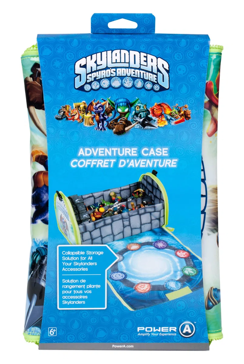 Estuche de transporte, diseño de Skylanders: la Aventura de Spyro