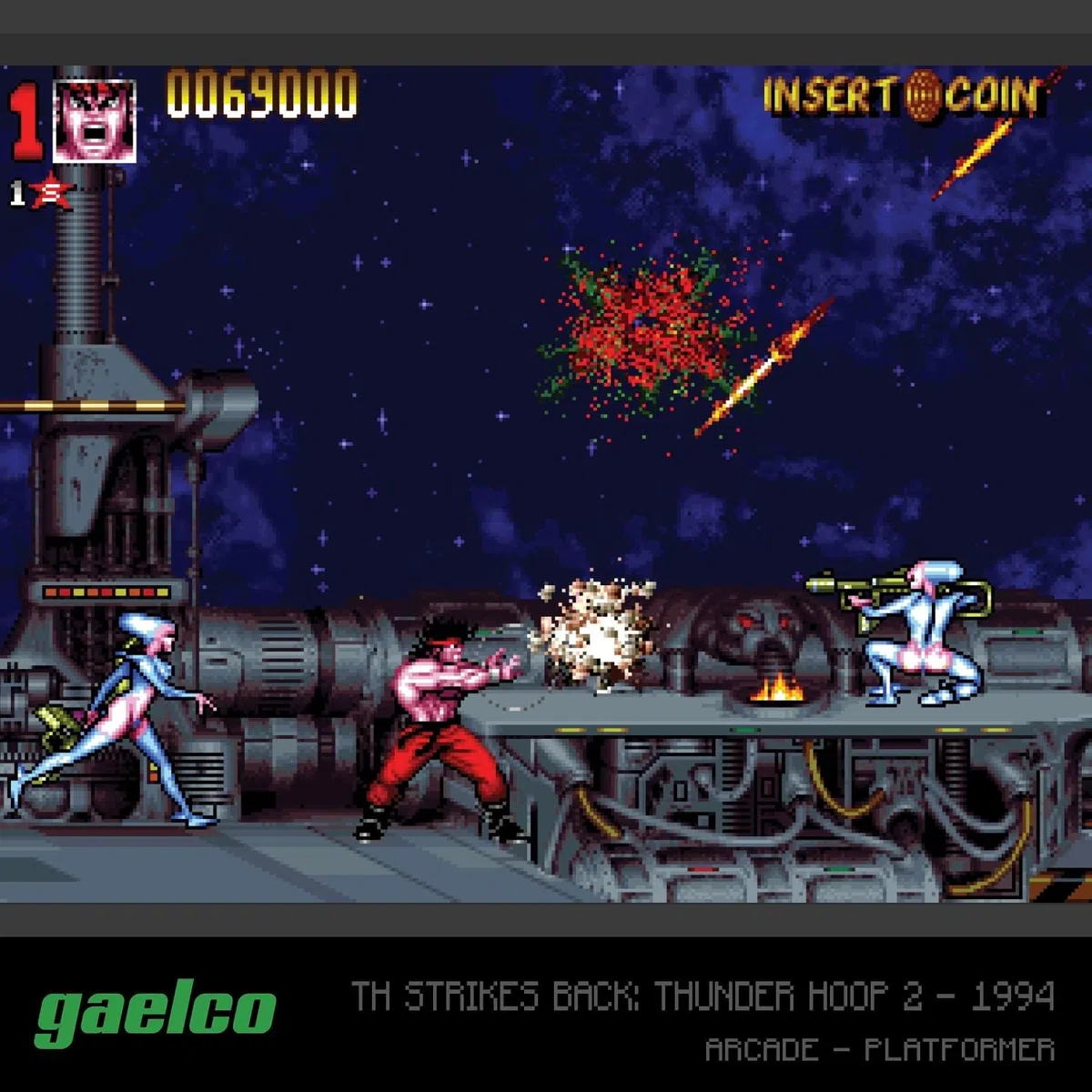 Blaze Evercade Gaelco Arcade Cartridge 2