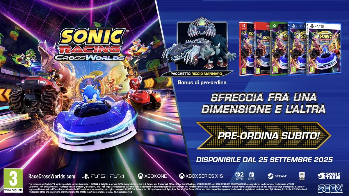 Sonic Racing CrossWorlds - XSRX