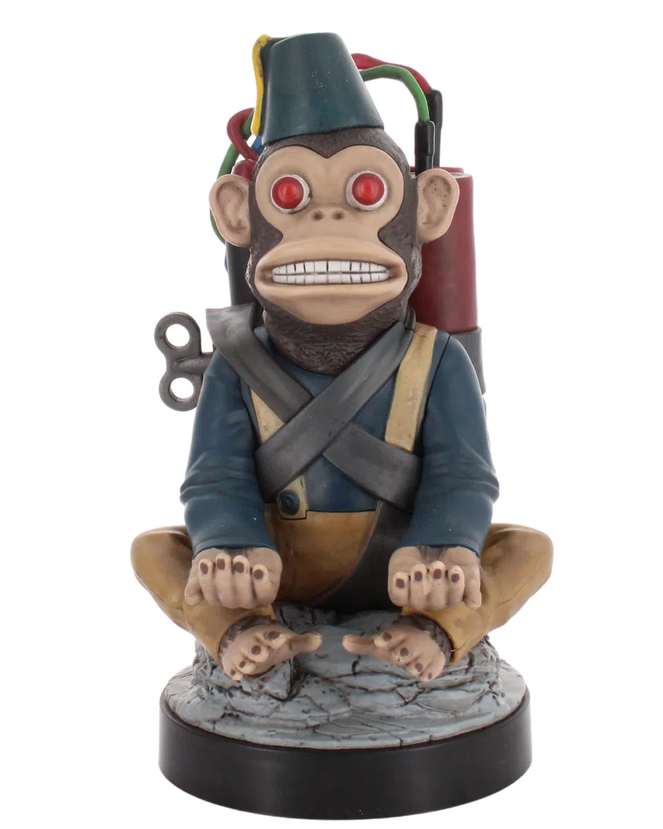 Cableguys Call of Duty Monkey Bomb Soporte Mando y Movil - Figuras Soporte para movil y Mando, Compatible con Xbox, PlayStation y la mayoría de mandos estándar, Accesorios Escritorio Gaming