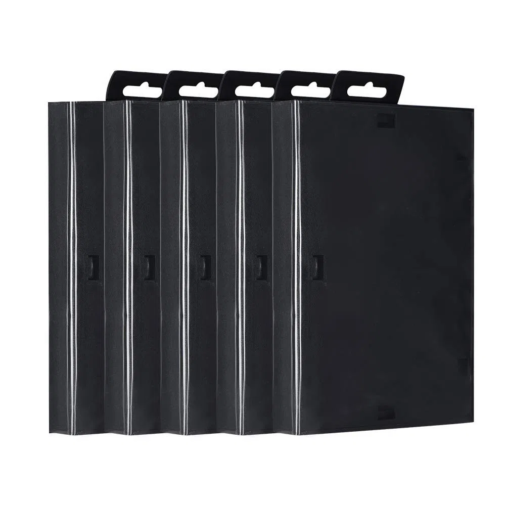 Paquete de 5 estuches para tarjetas de juego para Sega, para cartuchos de juegos Sega Genesis, accesorios de repuesto para estuche de caja de carcasa vacía, estuches de protección para caja de juegos