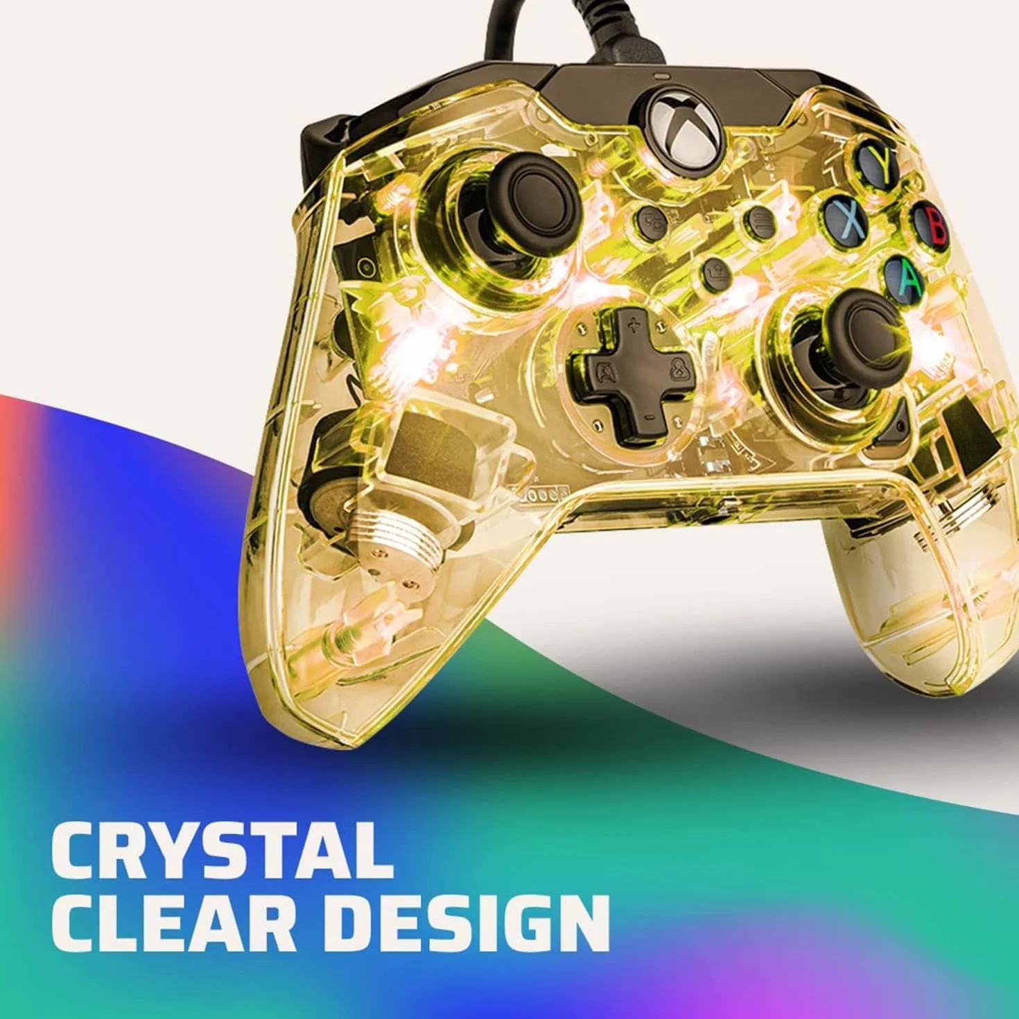 PDP Mando con cable Afterglow para Xbox y Series X/S Azul (Prismatic)