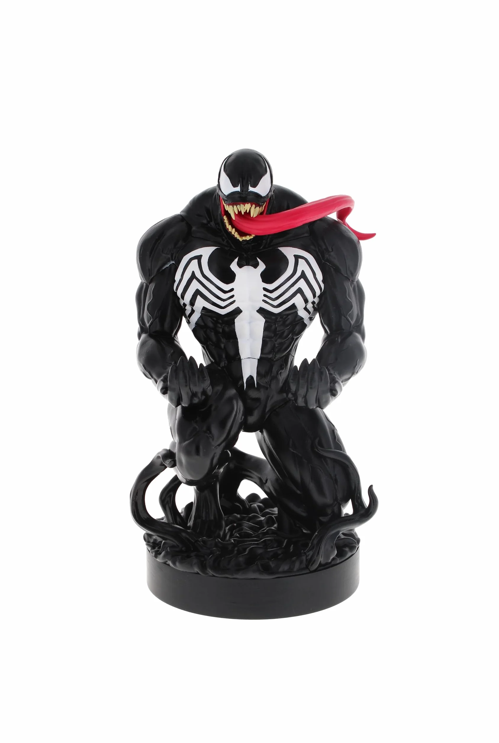 Cableguys Marvel Venom Soporte Mando y Movil - Figuras Soporte para movil y Mando, Compatible con Xbox, PlayStation y la mayoría de mandos estándar, Accesorios Escritorio Gaming