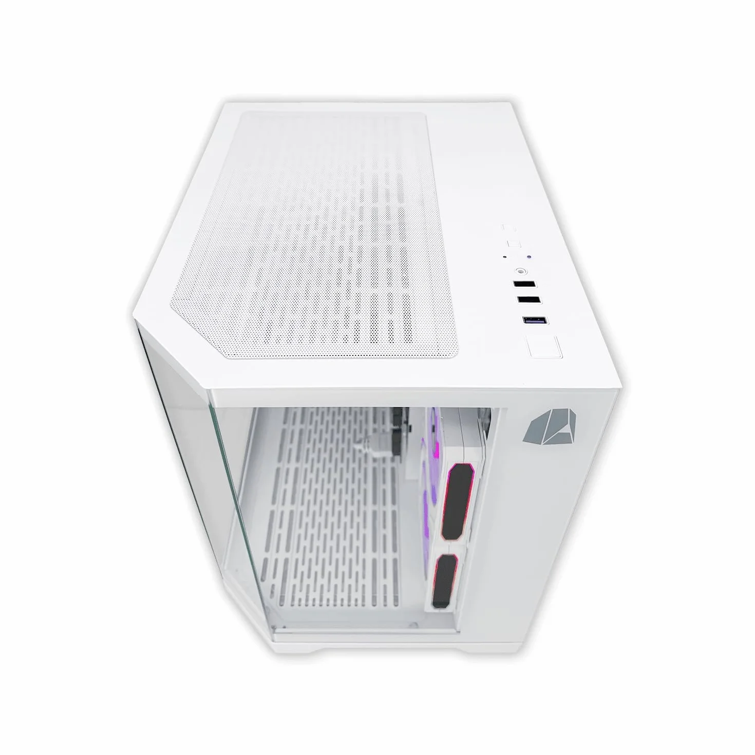 NitroPC - PC Gaming Avanzado (AMD Ryzen 5 3400G 4/8 4.2GHz, RX Vega 11, RAM 16GB, 480GB SSD, Windows 11 Pro, WiFi) Ordenador de sobremesa, PC Gamer (Blanco)