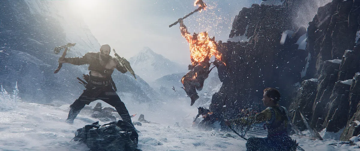 God of War Ragnarok PS4 | Videojuego Original de Playstation Sony Entertainment, Configurable en Español, Portugués e Inglés - Edición Estándar