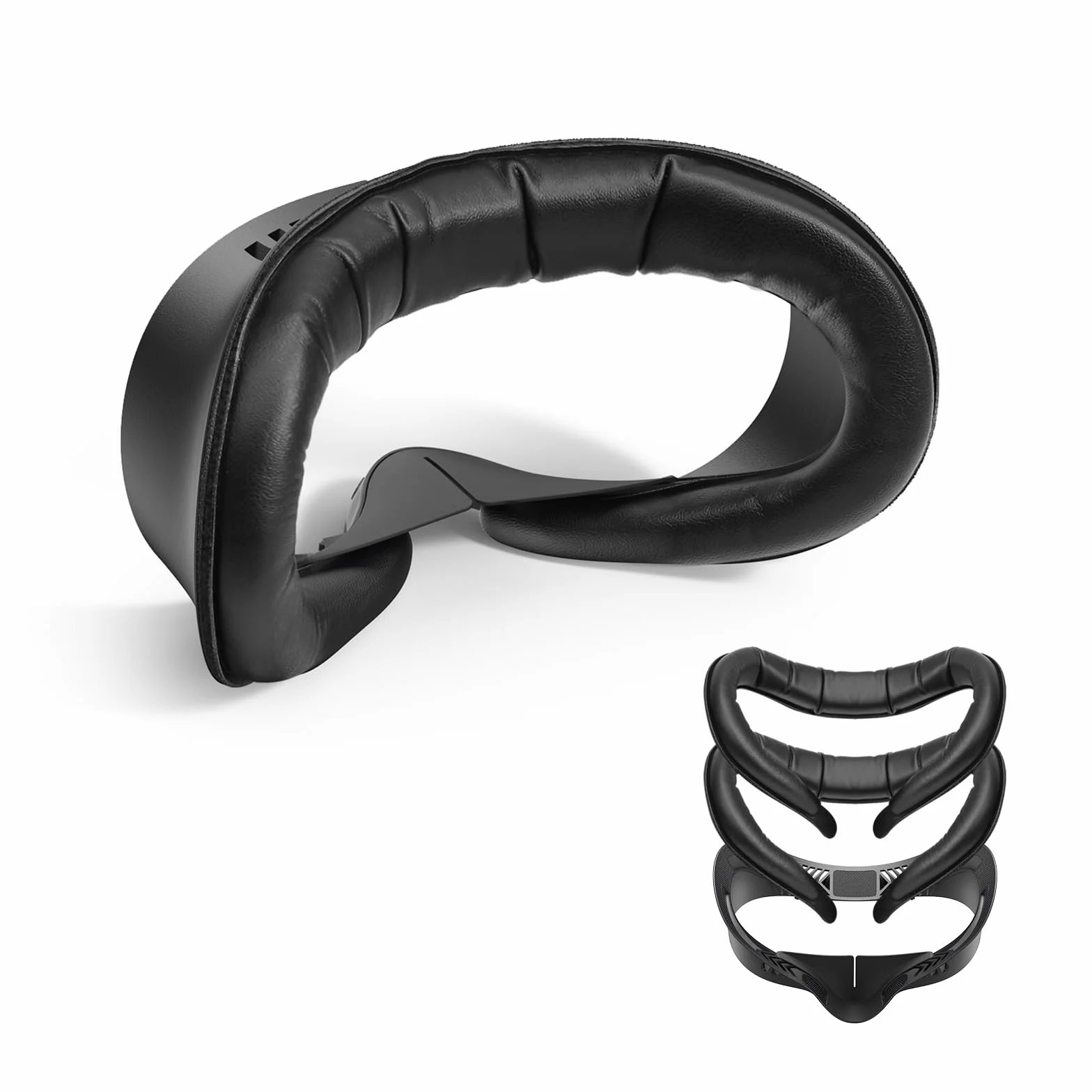 KIWI design V4 Face Cover,2 Almohadilla de Interfaz Facial Compatible con Meta Quest 3S, No Compatible con Meta Quest 3