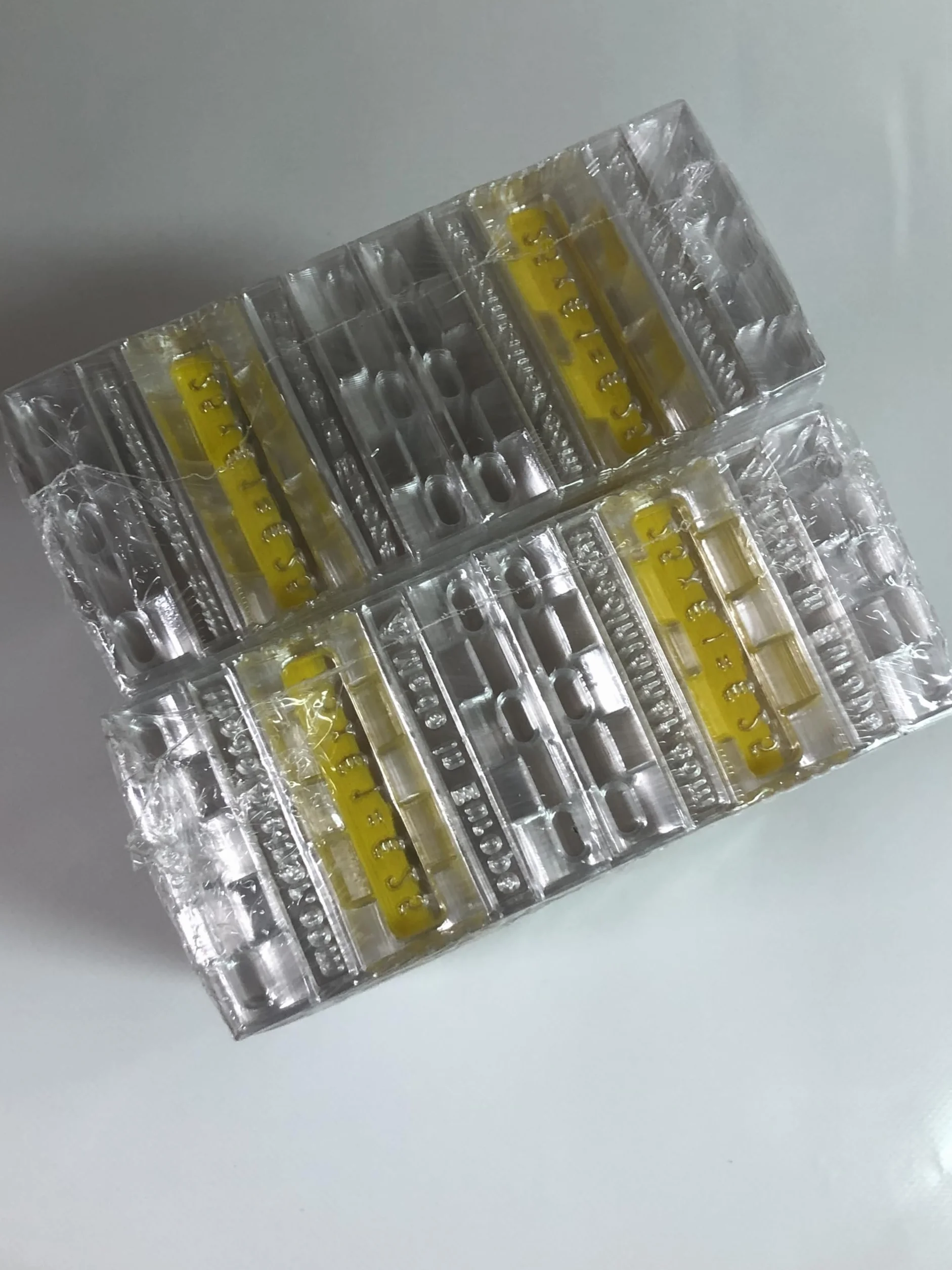 Cartuchos plástico 2000 blisters 20 packs