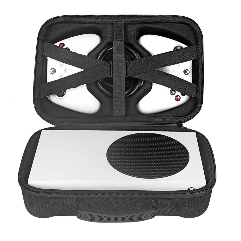 Yuhtech Estuche de Viaje para Xbox Series S Consola, Bolsa de Almacenamiento para Xbox Series S Consola, Controlador y Accesorios para Juegos