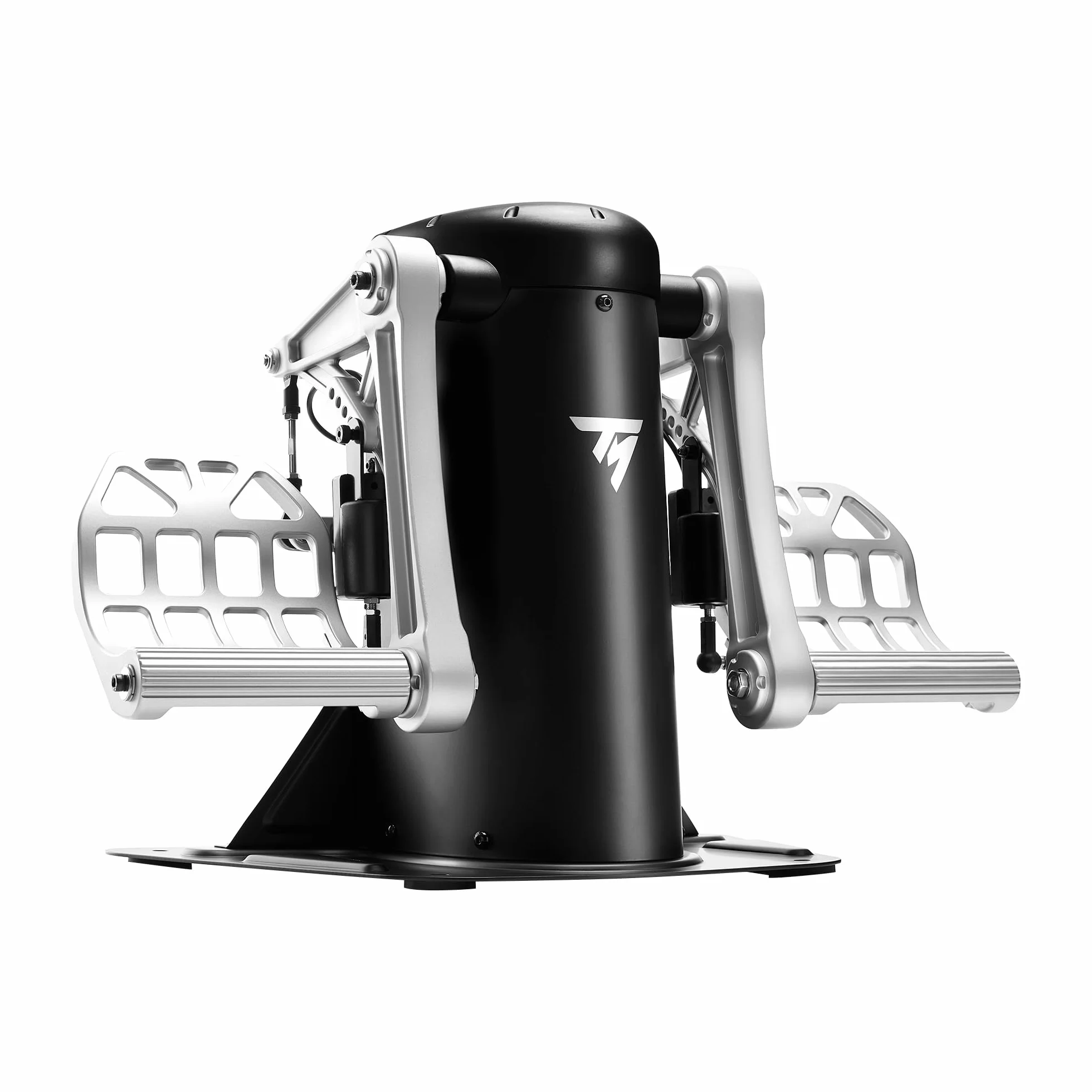 Thrustmaster TPR Pendular Rudder - Sistema de Timón de Vuelo Profesional (Tecnología Pendular Suspendida, Construcción 100% Metal, Sensores Magnéticos H.E.A.R.T, PC Windows) Negro