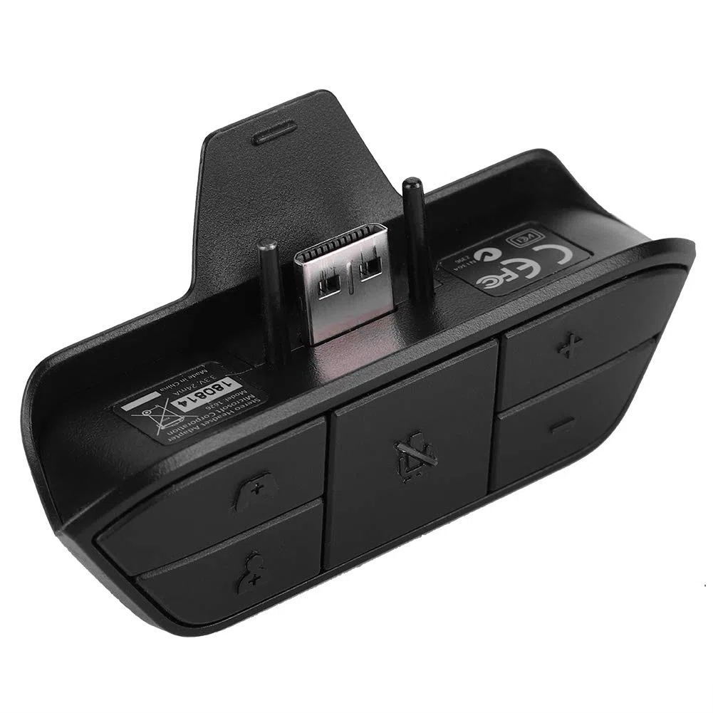 Adaptador de Auriculares, Adaptador Universal de Auriculares Estéreo Convertidor de Auriculares con Control de Juego y Sincronización de Sonido Estéreo