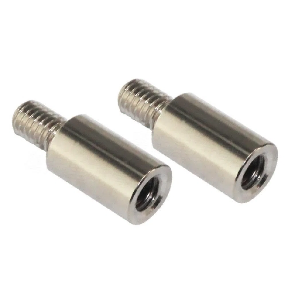 Extensor de eje de palanca de mando de arcade cromado, accesorios de juego, extensión de controlador de juego, Rodone para SANWA/Joystick de precisión
