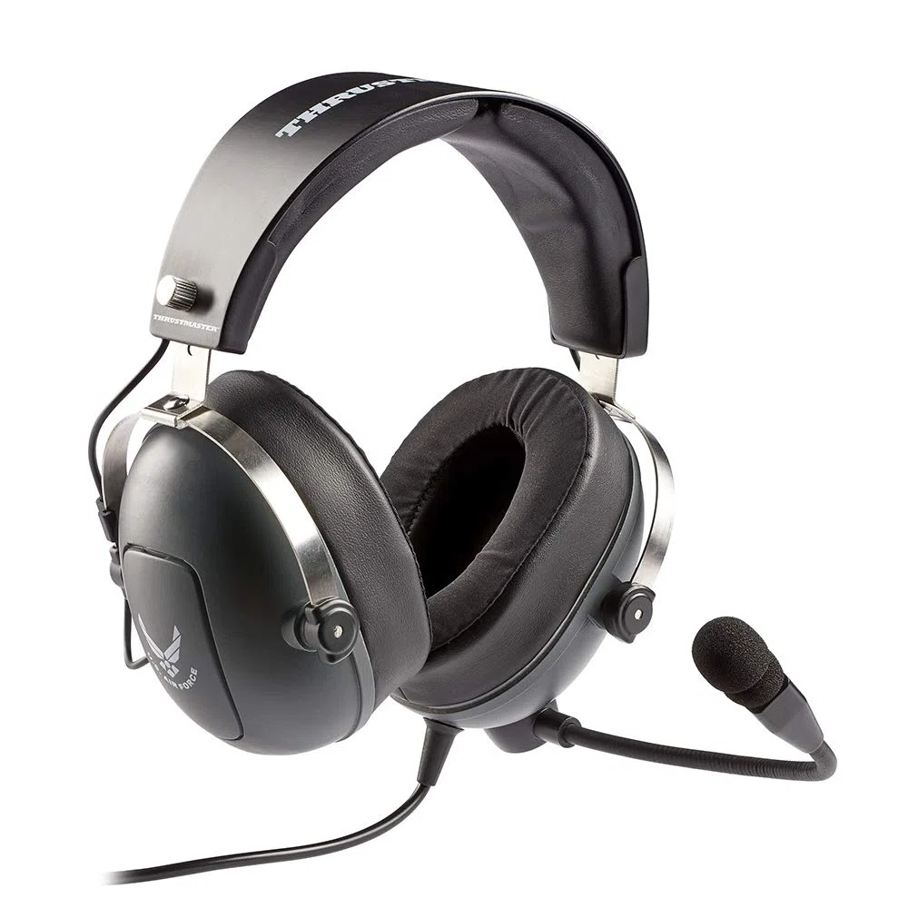ThrustMaster T.Flight U.S. Air Force Edition DTS Version - Auriculares Gaming para PS5/PS4/Xbox Series X S/Xbox One/PC/Switch - Licencia Oficial U.S. Air Force
