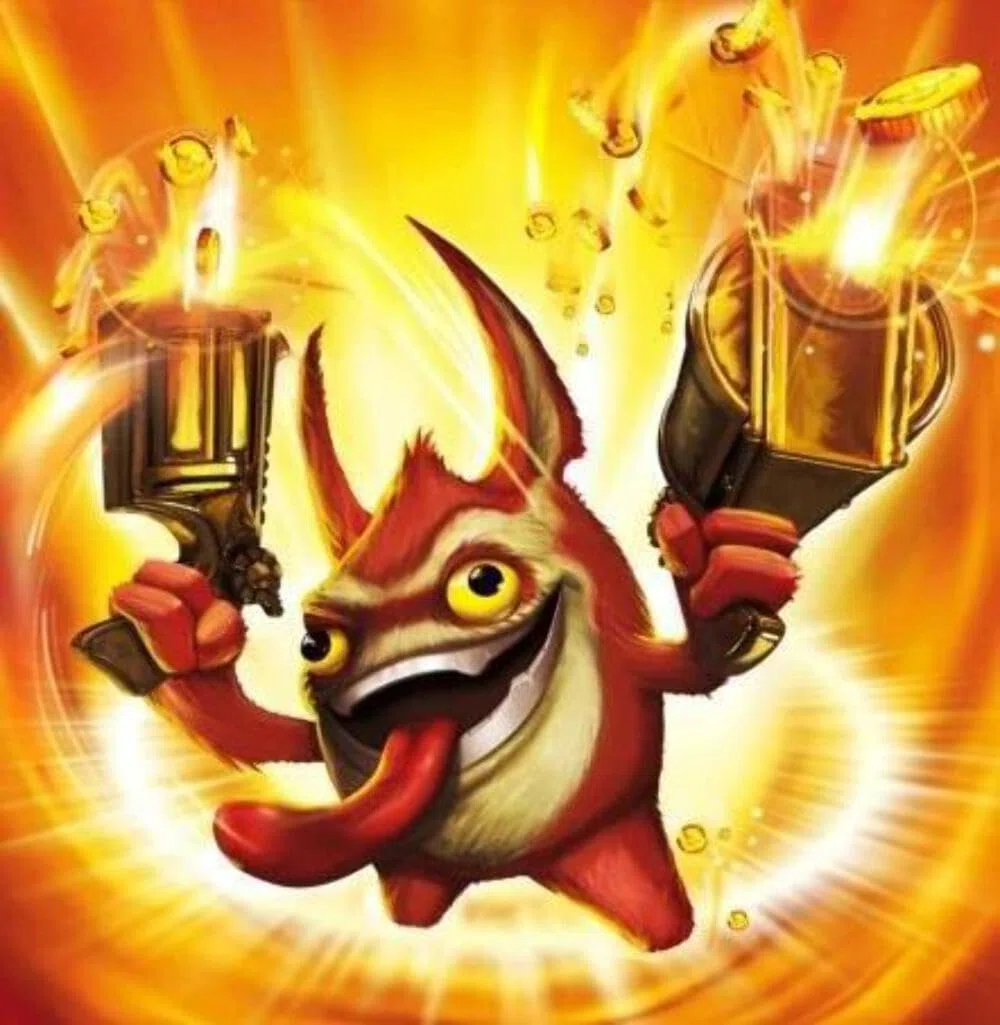 Skylanders: Spyro's Adventure - Trigger Happy character figure