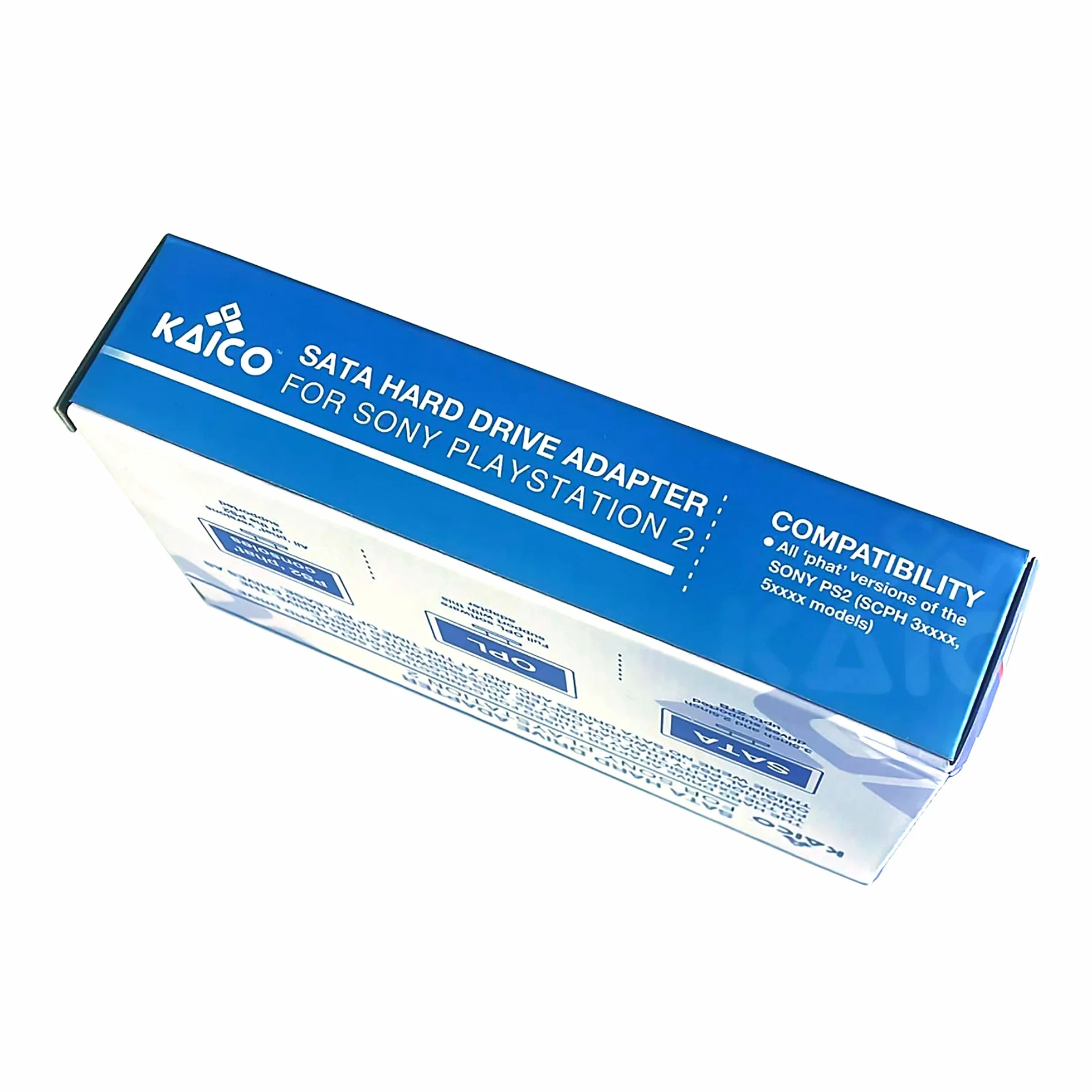 Edición Kaico - Adaptador de Disco Duro SATA HD Adaptador HDD para la Sony PlayStation2 PS2 - Ejecuta CFW como McBoot FMCB/FMHD Directamente Desde el Disco Duro