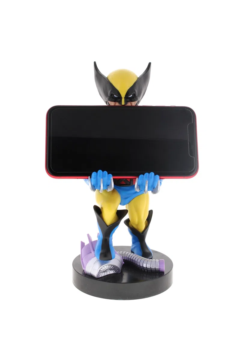 Cableguys Marvel Wolverine Soporte Mando y Movil - Figuras Soporte para movil y Mando, Compatible con Xbox, PlayStation y la mayoría de mandos estándar, Accesorios Escritorio para Setup Gaming