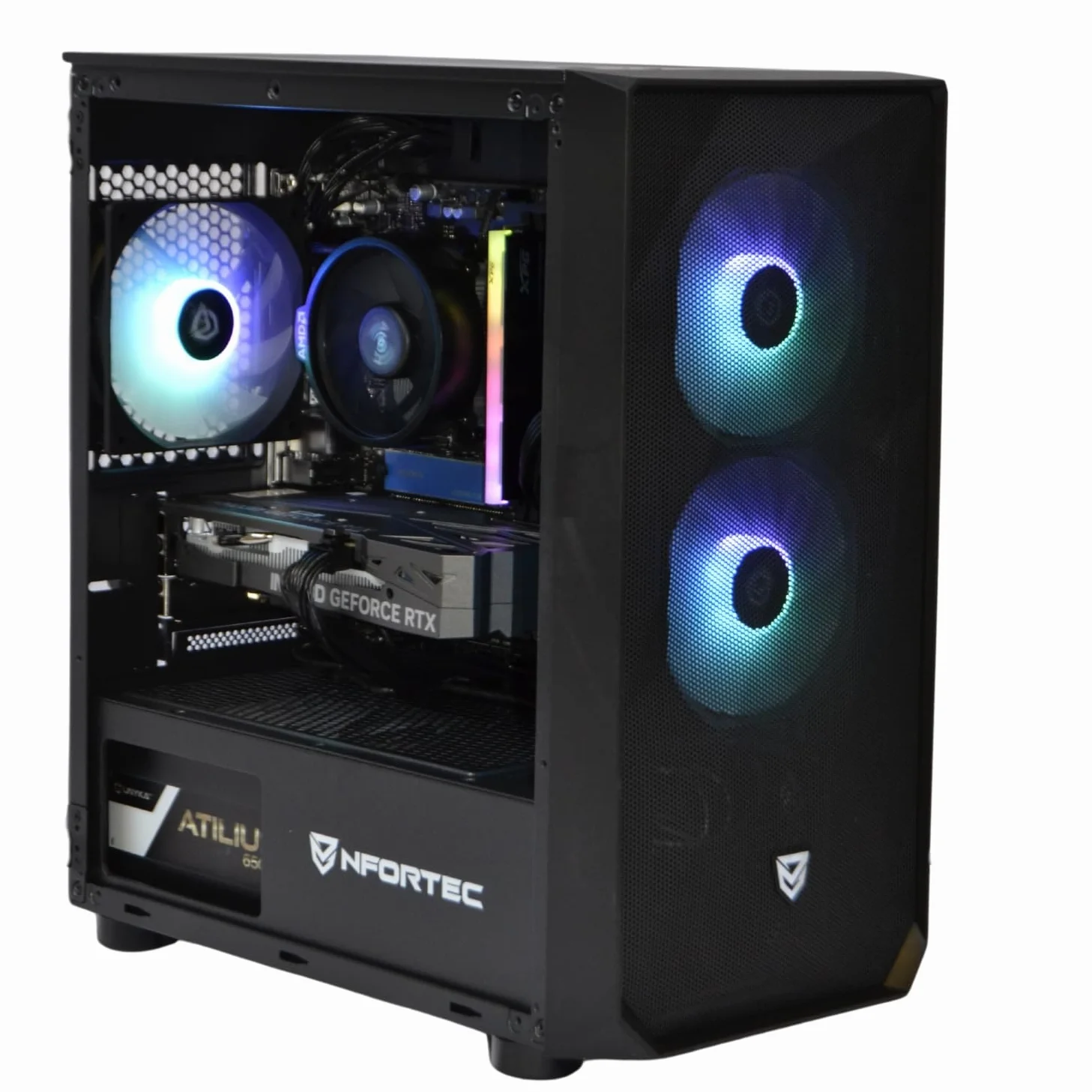 PC Gaming • TrendingPC • Intel Core I5 12400f 6 x 4,40ghz • NVIDIA RTX 5060 8gb • 32gb RAM DDR4 • SSD m.2 1tb • Windows 11 Pro • WiFi & Bluetooth • pc Gamer