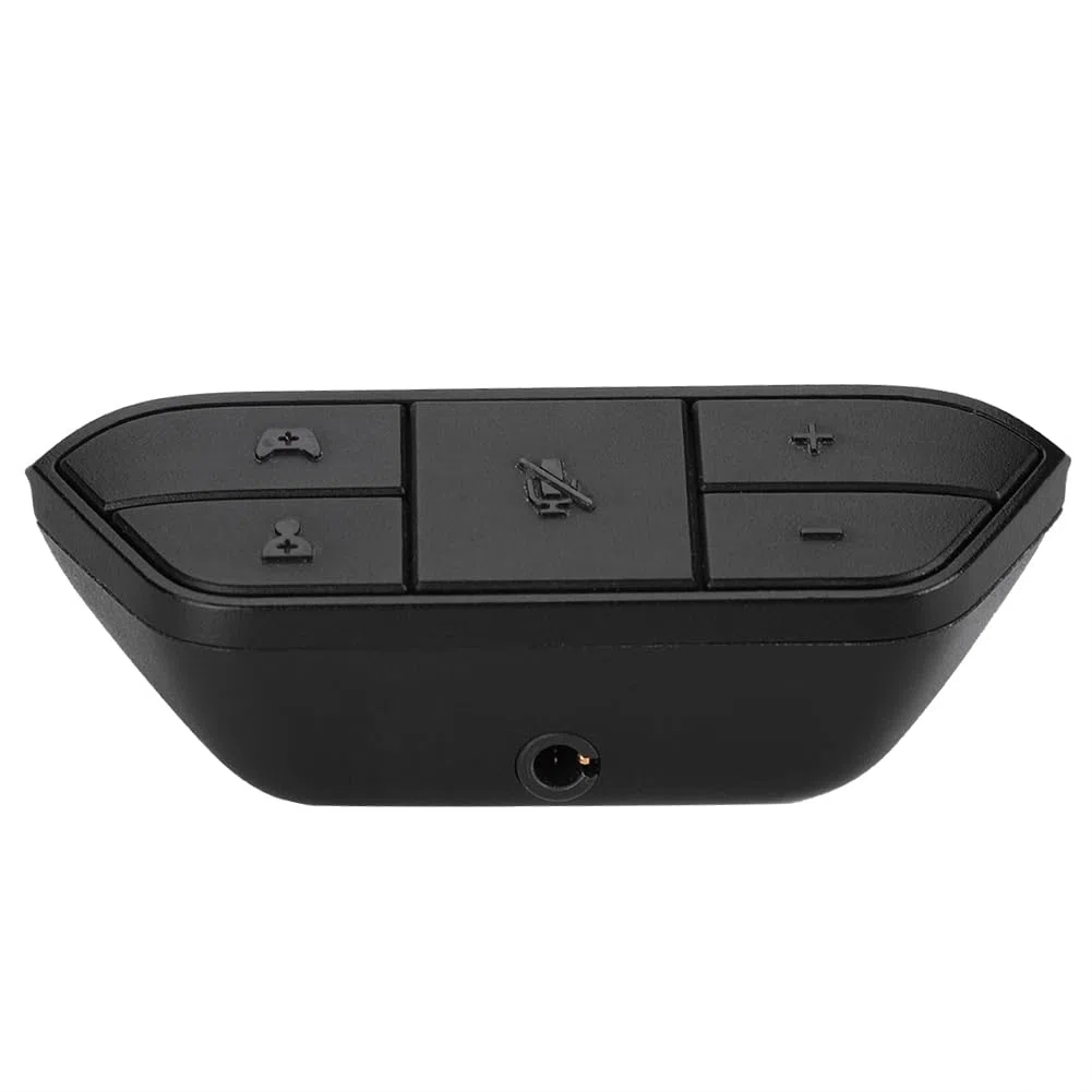 Adaptador de Auriculares para Juegos Estéreo con Cable, Adaptador de Audio para Auriculares de Audio de 3,5 Mm con Control de Juego Y Sincronización de Sonido Estéreo para Xbox One