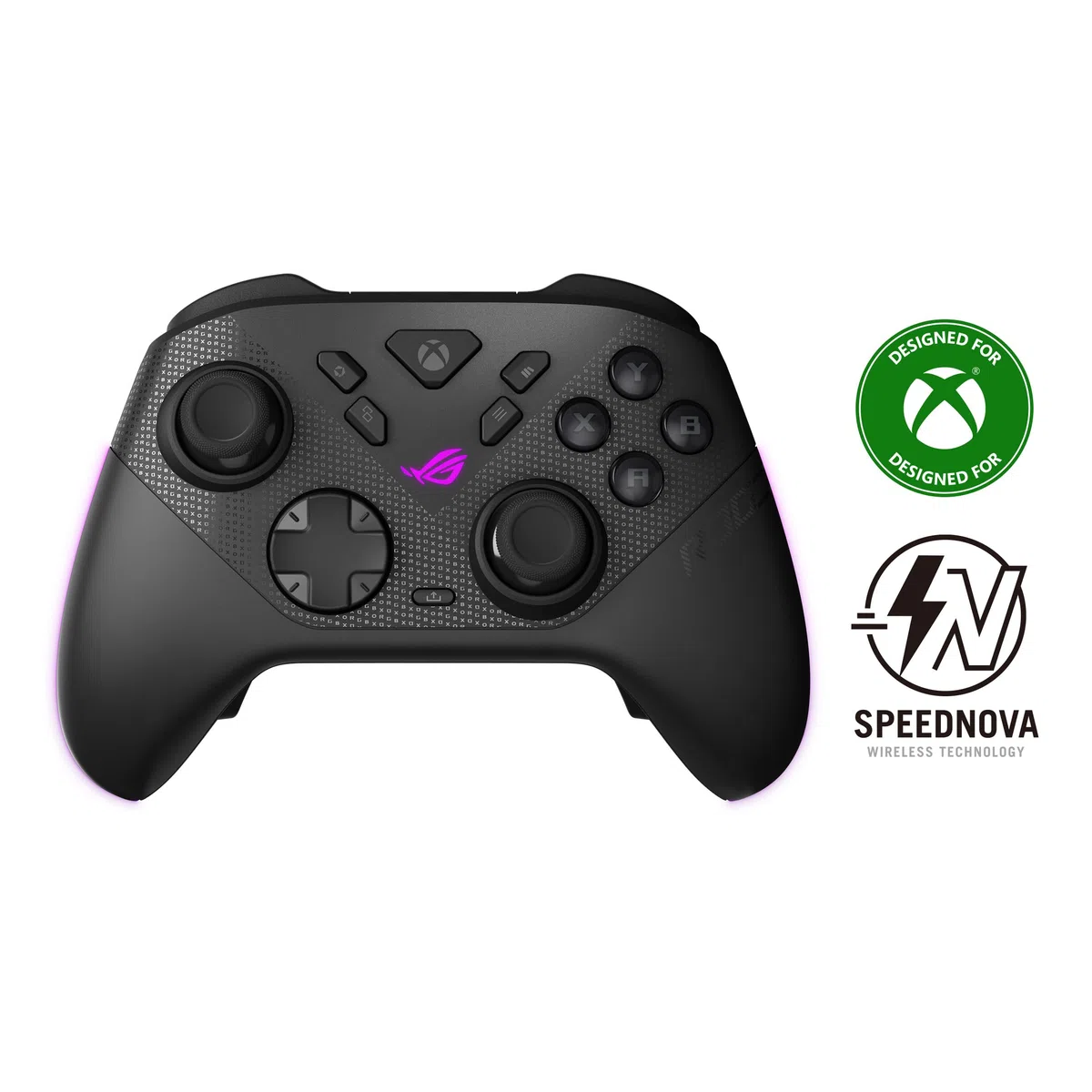 ASUS ROG Raikiri II Xbox Wireless - Mando gaming con joysticks TMR, compatible con Xbox/PC/Ally, frecuencia de sondeo de 1000 Hz, gatillos de dos modos, 4 botones traseros, hasta 50h de batería
