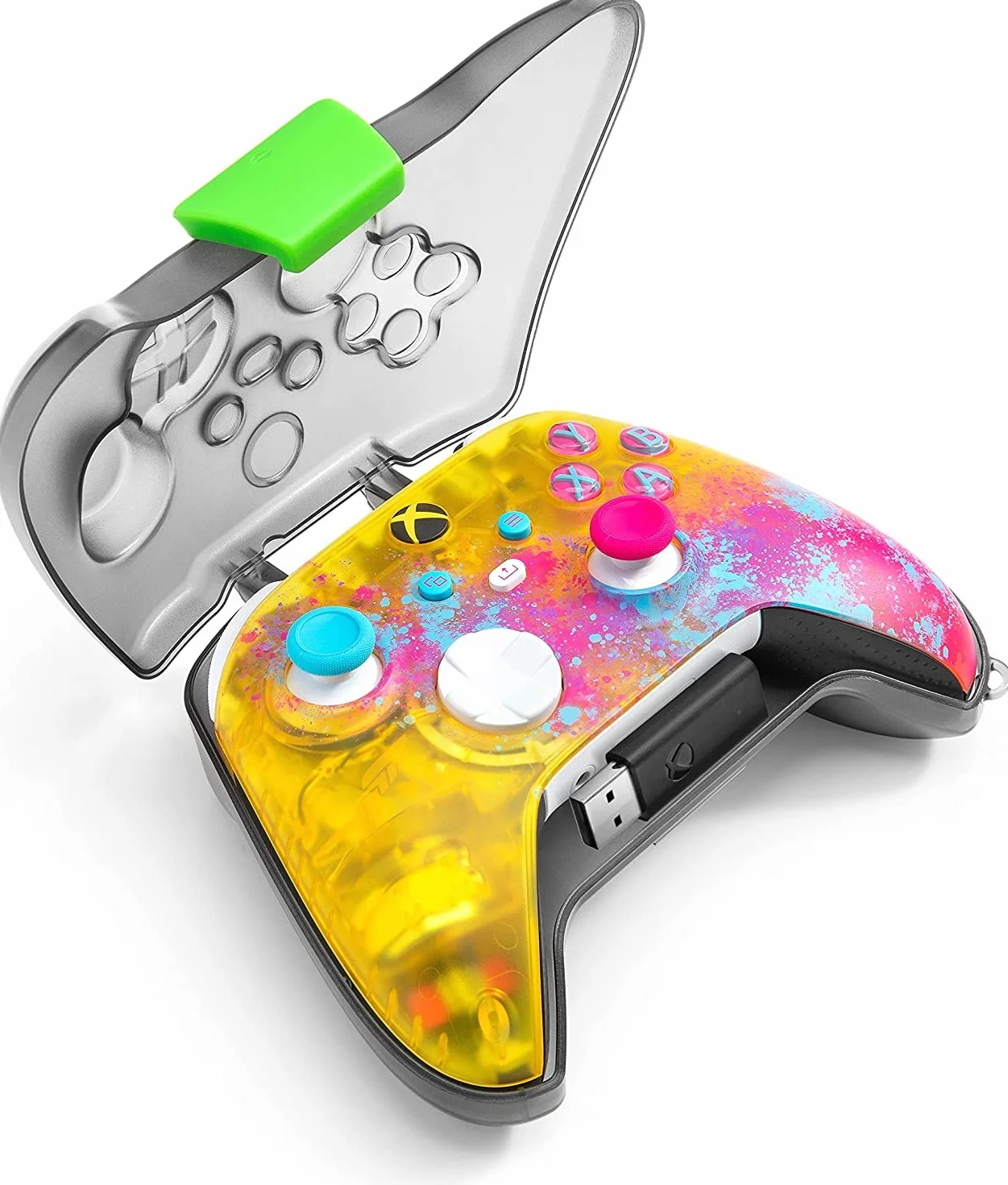 tomtoc Carcasa para Mando Inalámbrico Xbox, Funda Protectora de Viaje para Mandos y Mandos a Distancia de Microsoft Xbox Series X/Series S, Bolso Ultradelgado, Compacto y Liviano para Xbox Controller