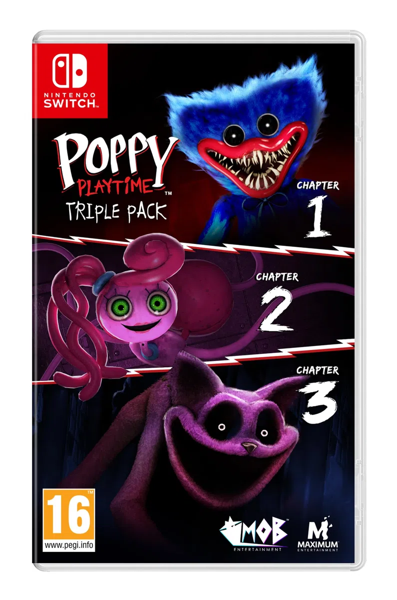 POPPY PLAYTIME TRIPLE PACK - NINTENDO SWITCH