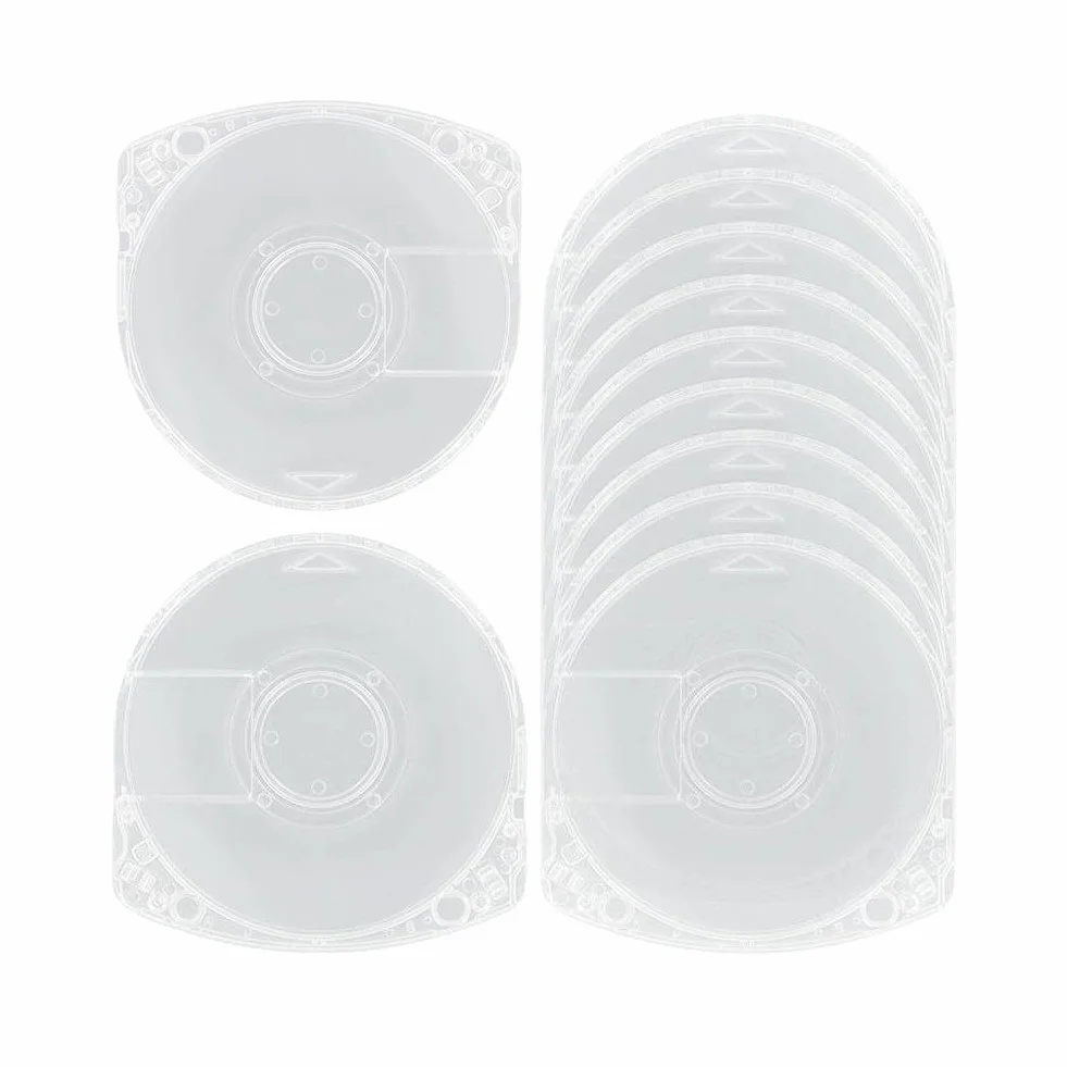 Tenglang: 10 Estuches de Disco UMD Transparentes para Sony PSP1000/2000/3000, Almacenamiento de Disco de Juego, Caja Protectora de Repuesto