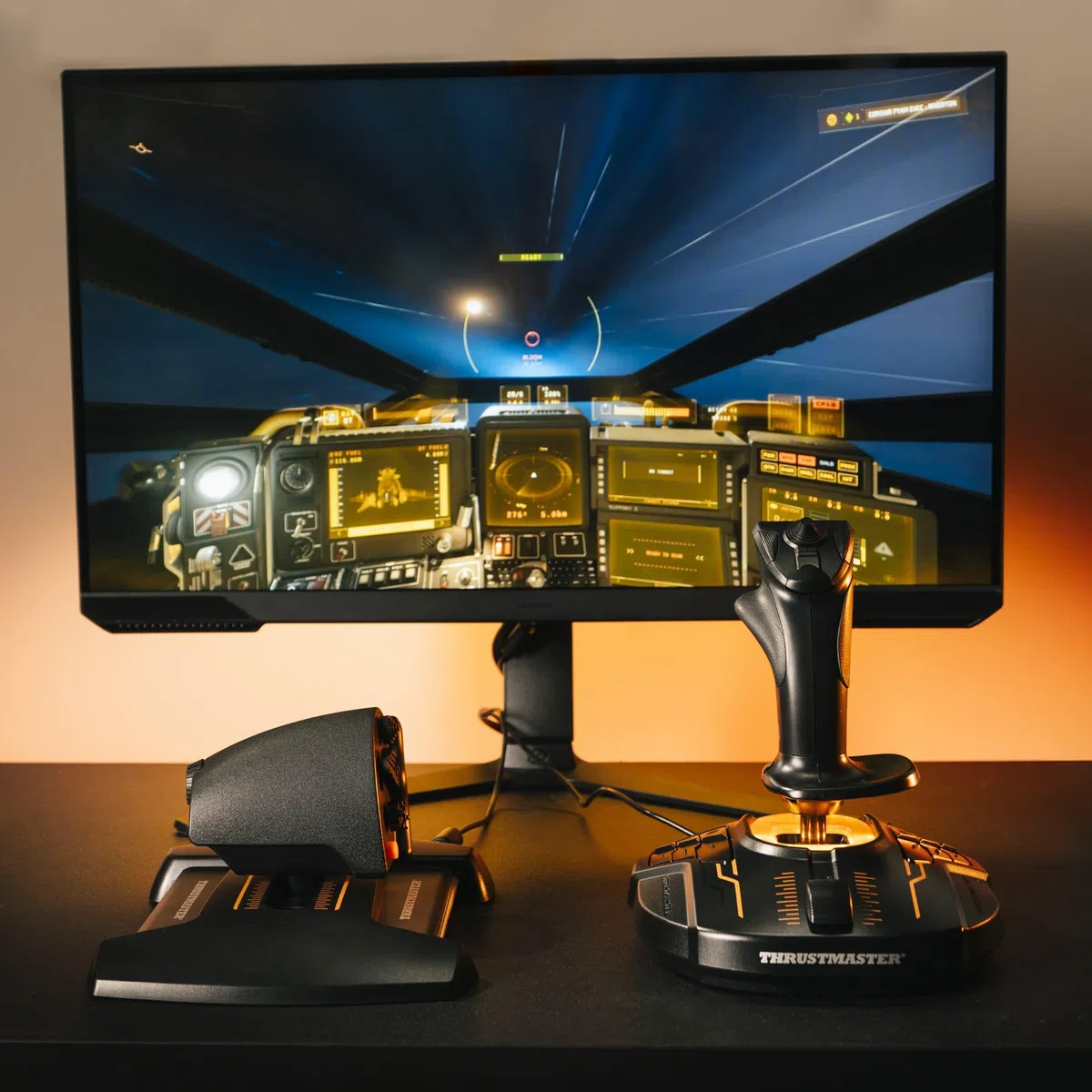 Thrustmaster T.16000M FCS HOTAS - Joystick y Mando de Potencia para PC (Tecnología Magnética H.E.A.R.T, Raíles Deslizantes S.M.A.R.T, 30 Botones, Ideal para Flight Simulator y Star Citizen)