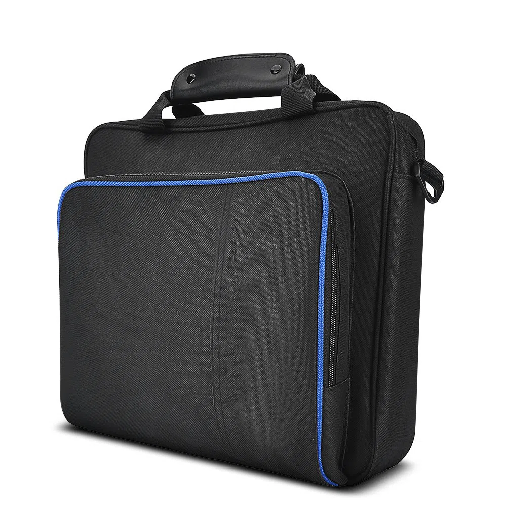 Sutinna Estuche de Consola Impermeable para PS4, Bolso de Mano portátil Bolsa de Almacenamiento de Viaje Bolso de Hombro Totalmente Protector Compatible con PS4