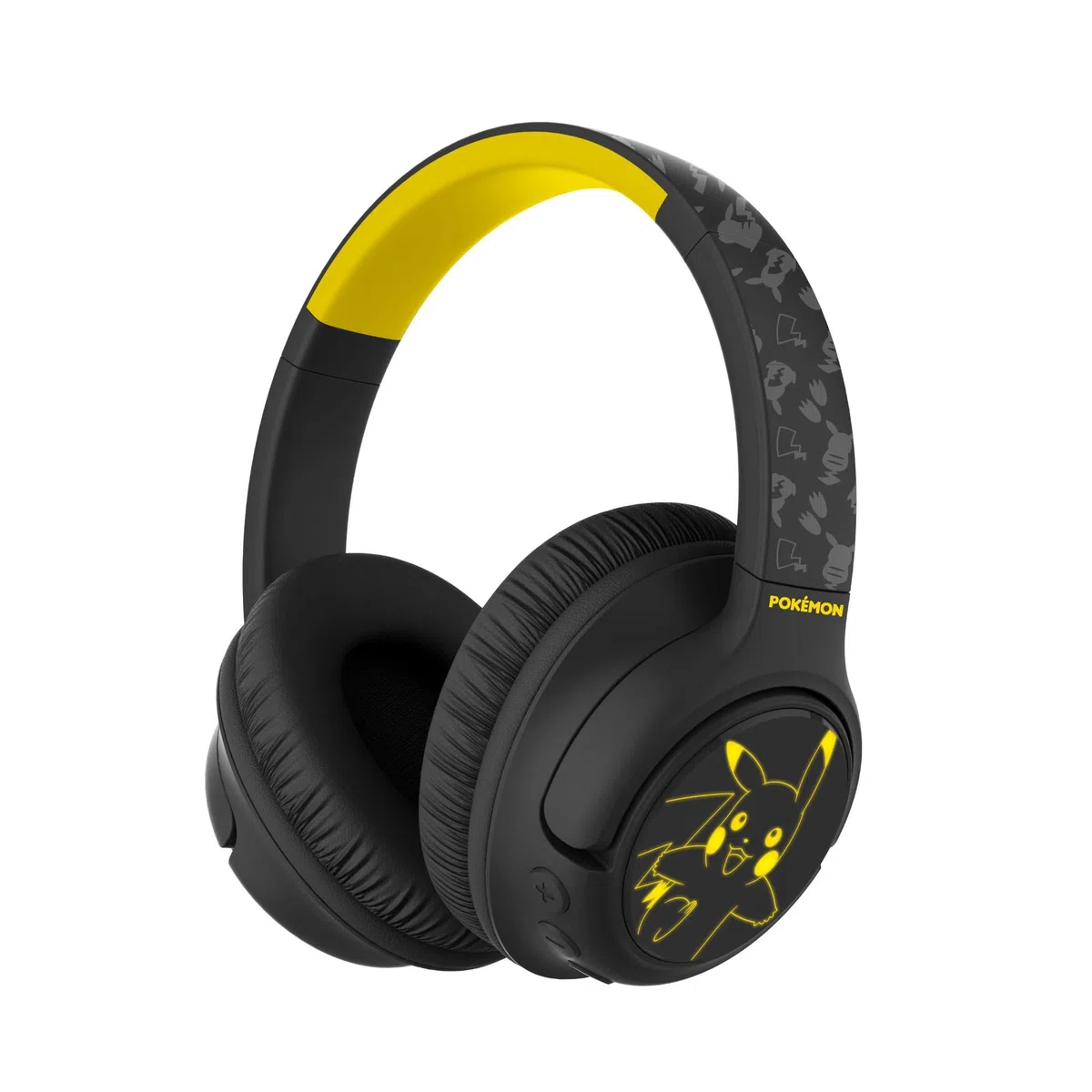OTL Technologies Auriculares INALÁMBRICOS Pokemon Pikachu Plegables con LUZ LED