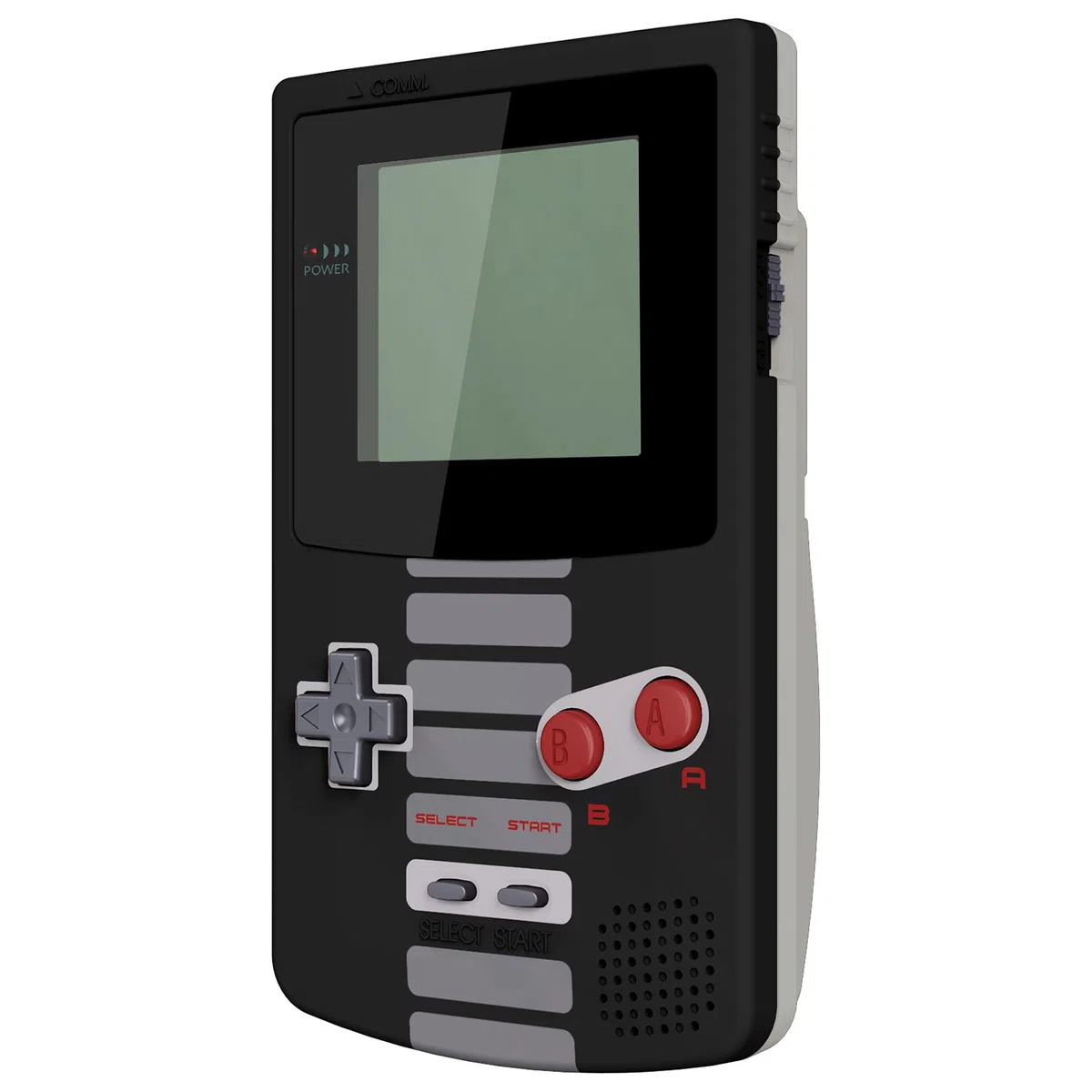 eXtremeRate Carcasa IPS Ready para Game Boy Color (GBC), Compatible con OSD IPS y Pantalla LCD Estándar, Funda con Botones para Game Boy - No Incluye Consola ni Pantalla, Clásicos NES