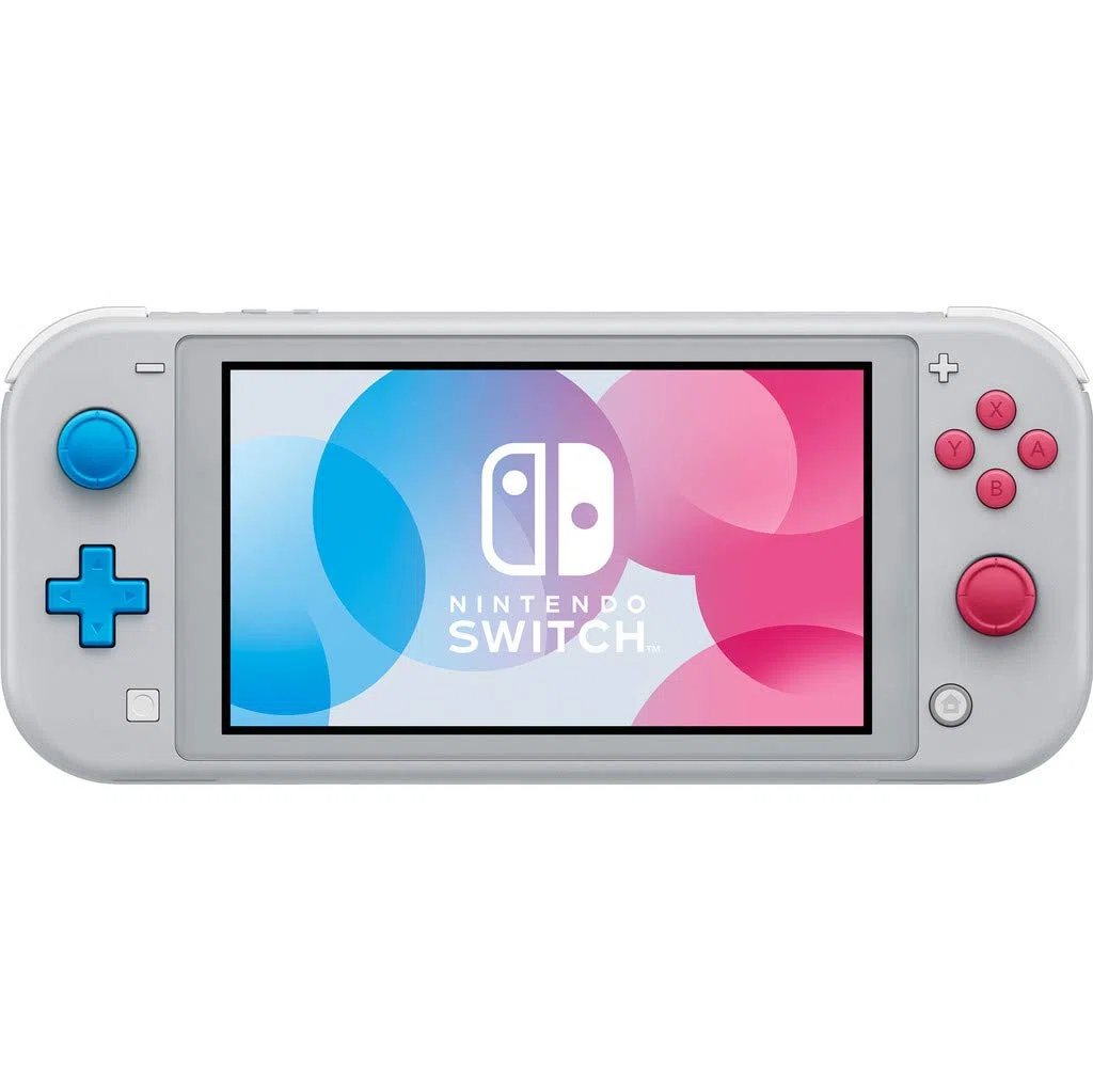 Nintendo Switch Lite - Consola Edición Zacian y Zamazenta, (Lite) - Gris (Ed. Pokémon), Edición Limitada