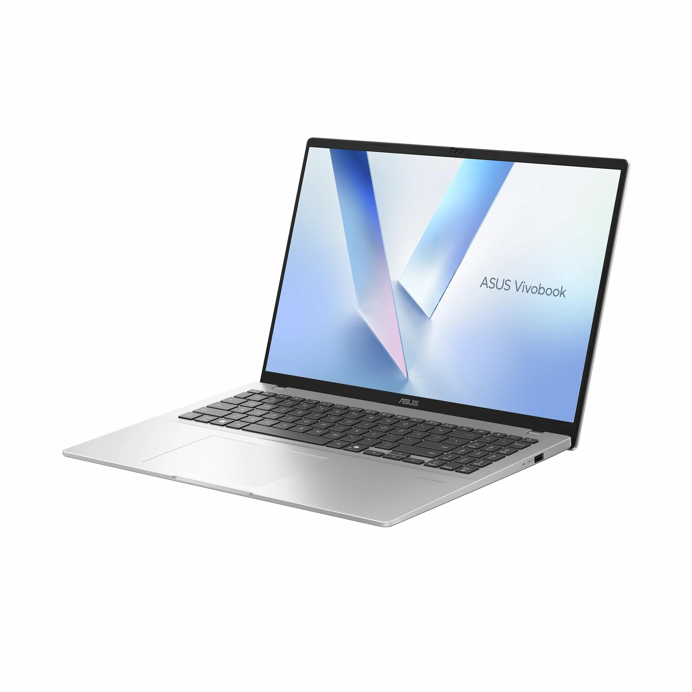 ASUS Vivobook 16 M1607KA-MB171W Copilot+ PC - Ordenador Portátil WUXGA (AMD Ryzen AI 5 330, 16GB RAM, 512GB SSD, Radeon 820M, Windows 11 Home) Plata Fría - Tec. QWERTY ESP