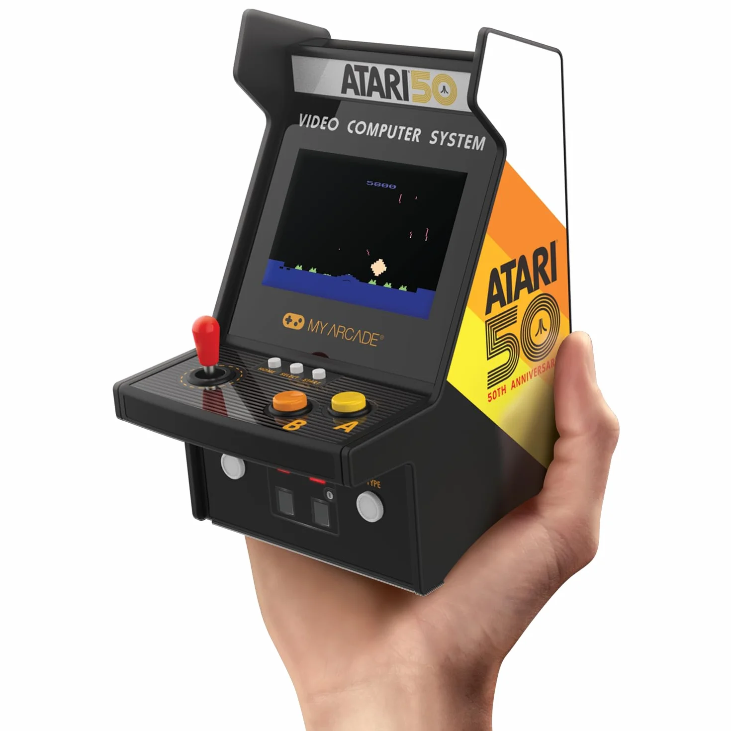 MY ARCADE DGUNL-7013 Atari Micro Jugador Pro Portátil Retro Arcade 100 Juegos