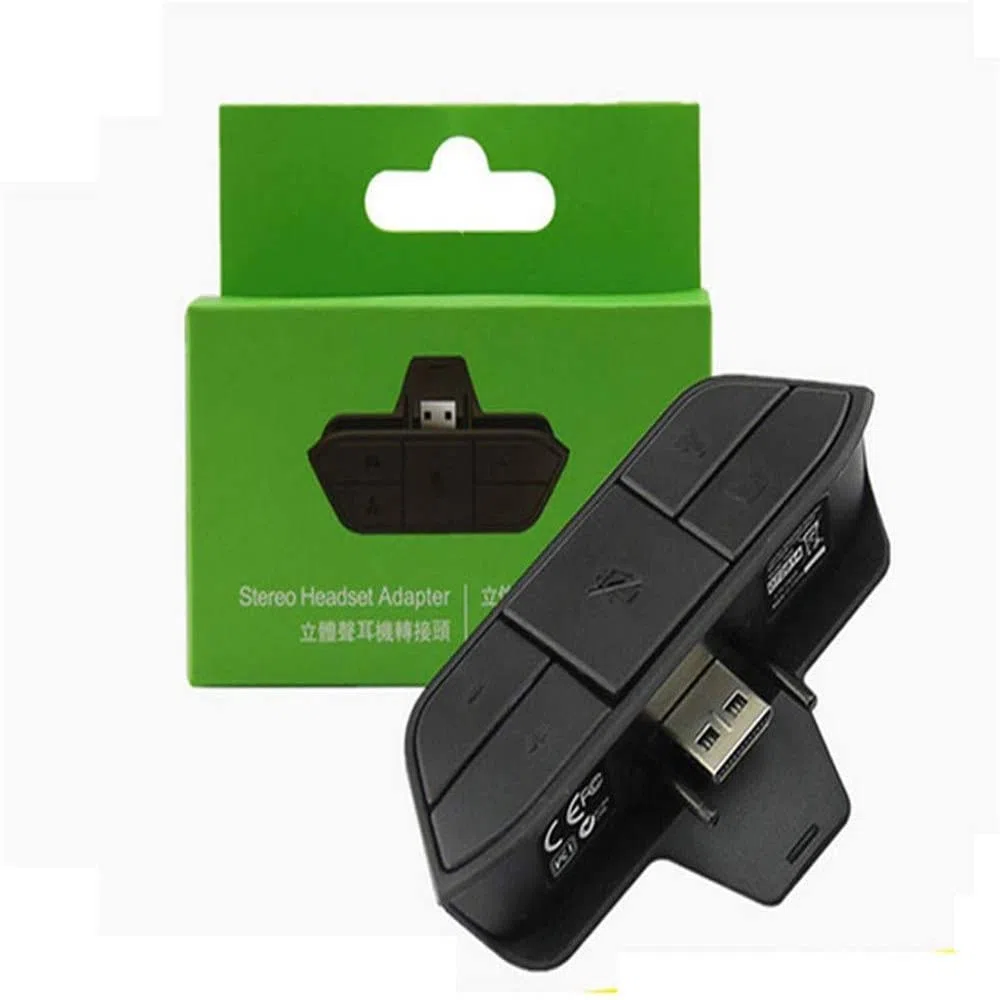 Adaptador de juego de audio estéreo para Microsoft Xbox One, adaptador de auriculares estéreo para mando Microsoft Xbox One
