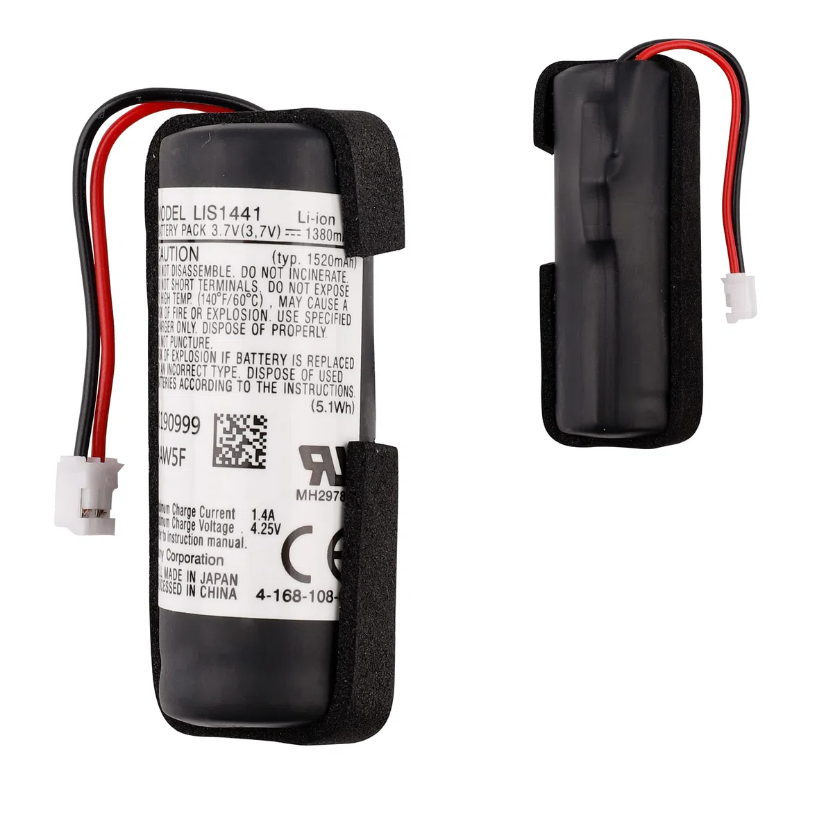 Batería de repuesto LIS1441 LIP1450 compatible con Sony PS3 PlayStation 3 Move Motion Controller