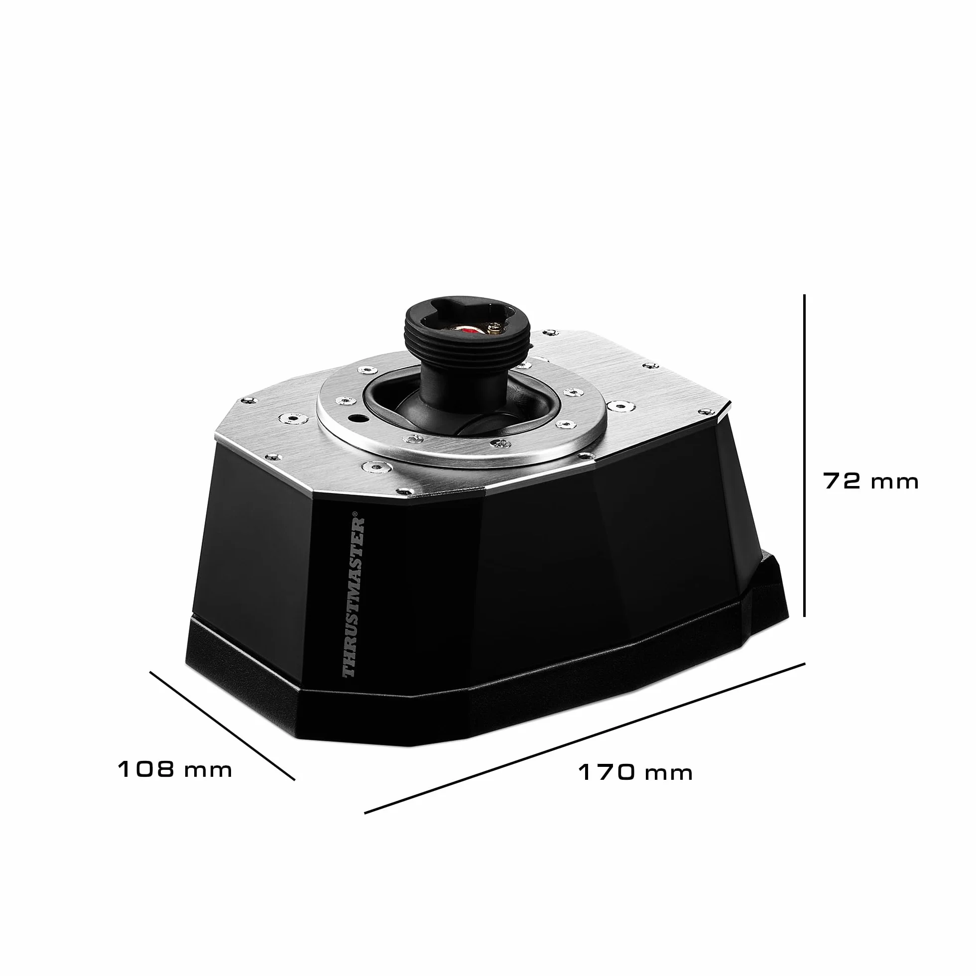 Thrustmaster AVA - Base de Joystick Profesional para PC (Base Modular de Metal, Mecanismo de Levas y Muelles Ajustables, Tecnología Magnética H.E.A.R.T, Compatible con Ecosistema de Grips) Negro