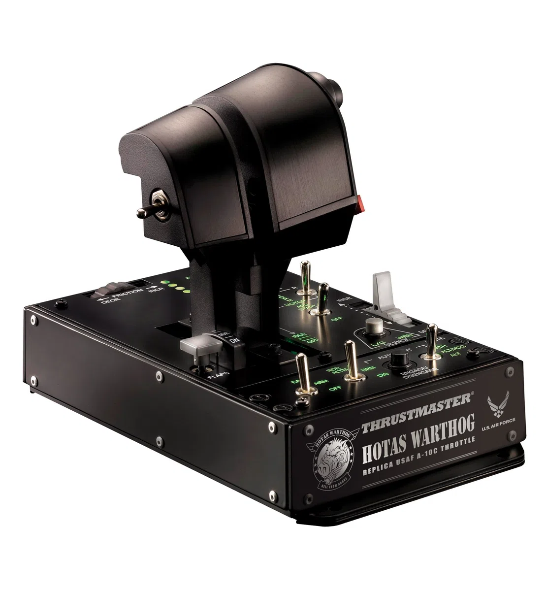 Thrustmaster - Hotas Warthog Dual Throttle - Réplica de mandos de potencia dobles del A-10C con licencia de la U.S. Air - Force para PC (Windows)