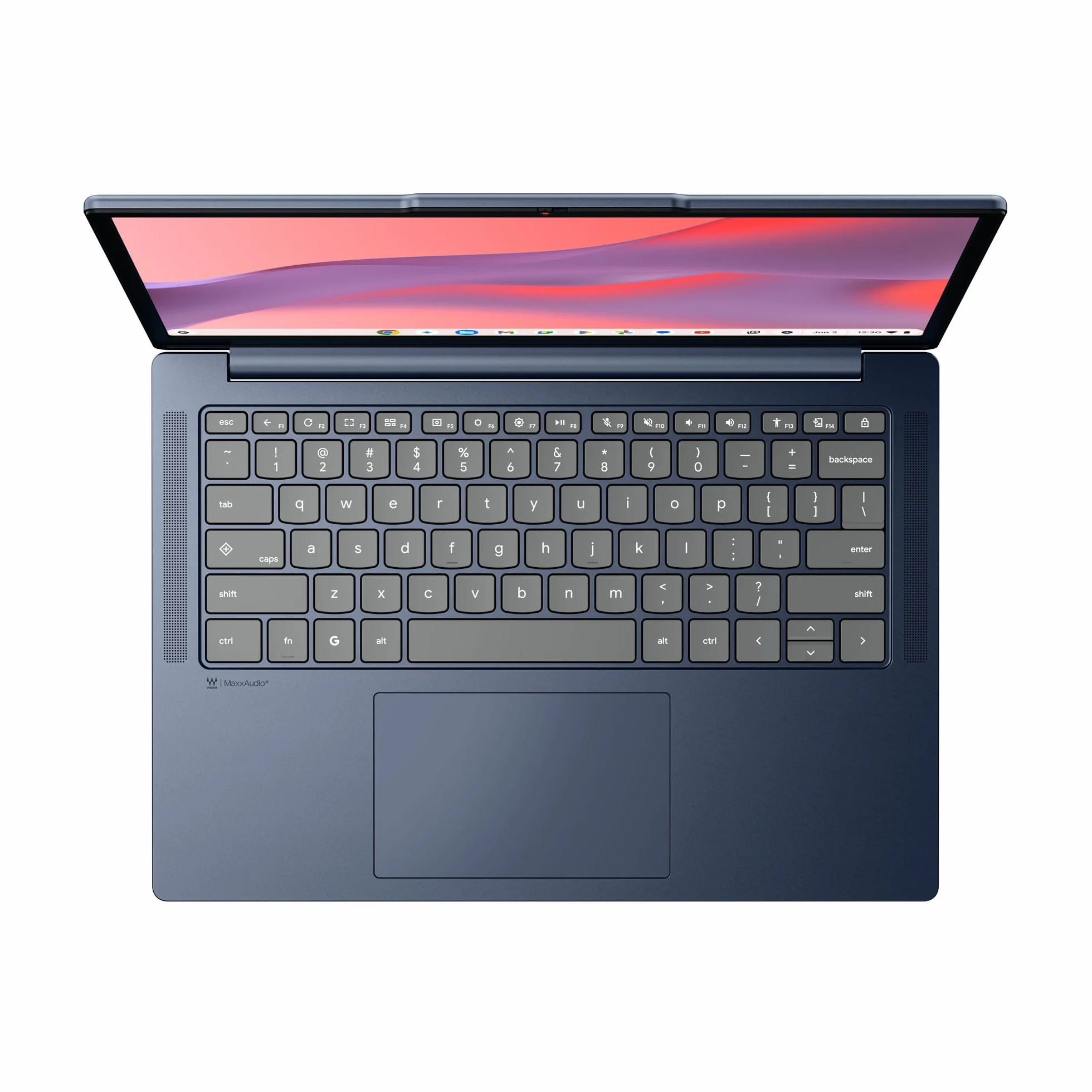 Lenovo Chromebook Gen 11 - Ordenador Portátil 14" WUXGA (MediaTek Kompanio 540, 8 GB RAM, 128 GB UFS 2.2, ChromeOS) QWERTY Español, Azul + 3 Meses Google AI Pro con Gemini Pro y 5TB