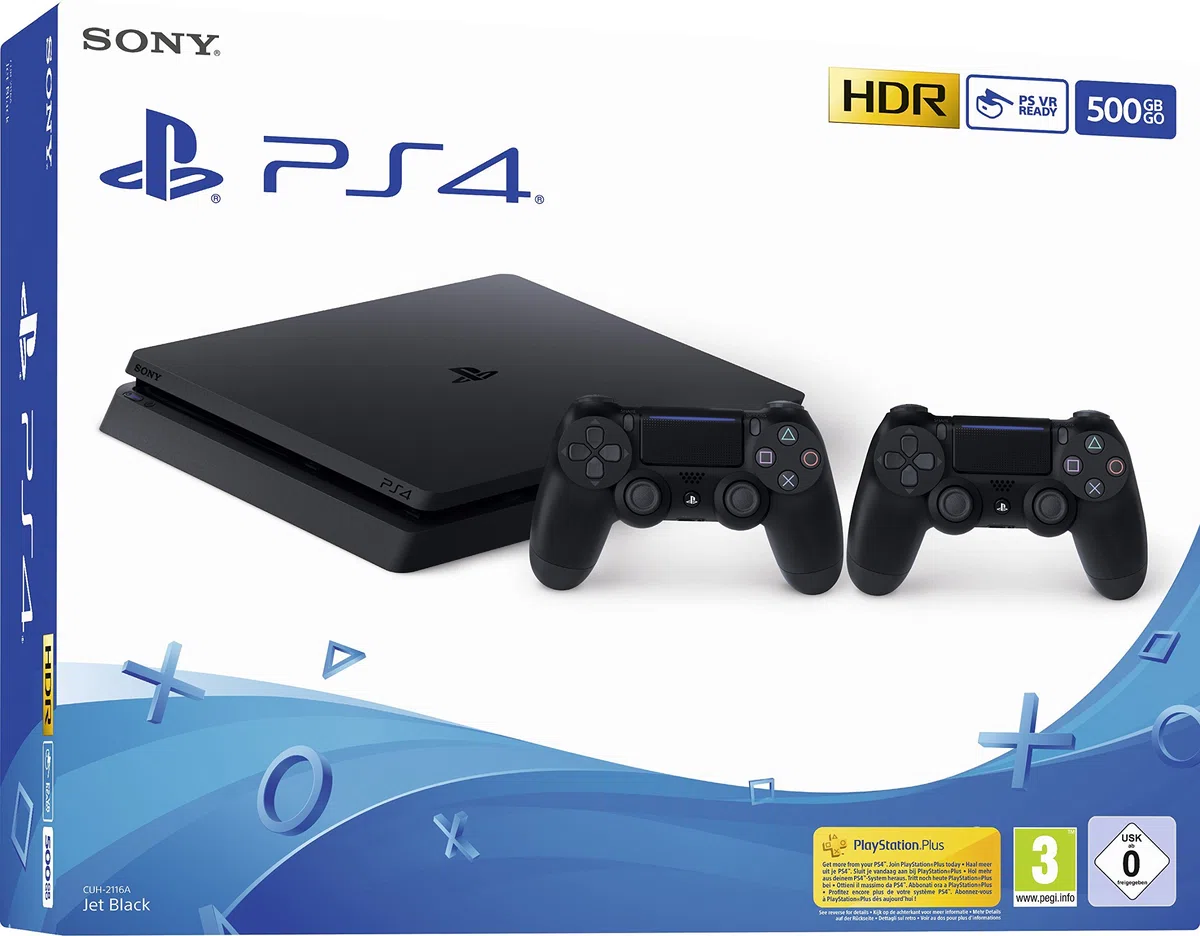 PlayStation 4 (PS4) - Consola de 500GB Chasis F [Importación alemana]