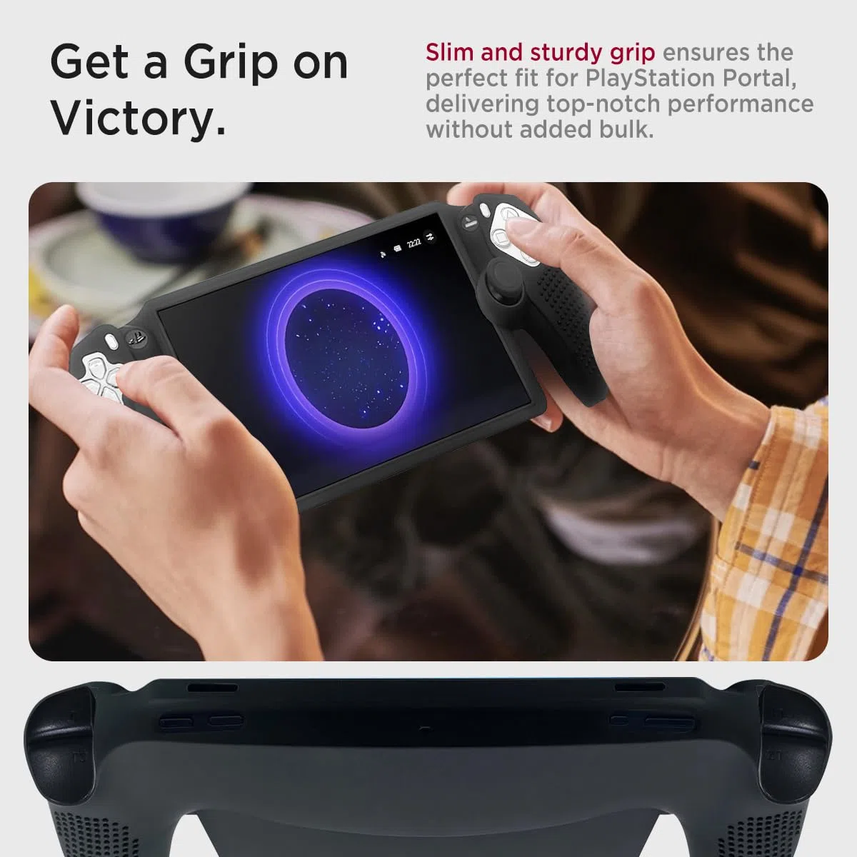 Miimall Funda Compatible con Sony Playstation Portal - Funda de Silicona Resistente a Arañazos y Golpes, Ultrafina para Portal 2023