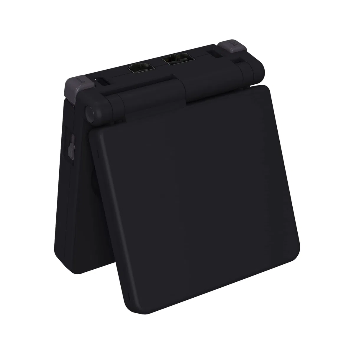 eXtremeRate Carcasa para Gameboy Advance SP, Funda Protector Placa Cubierta con Botones, Compatible con Todos IPS y LCD Estándar - Sin Consola ni Pantalla IPS, Negro