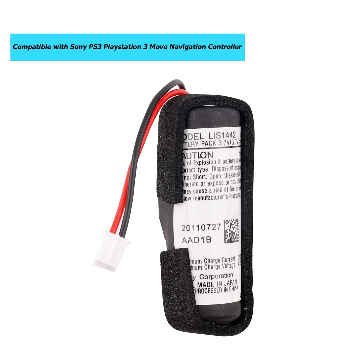 [Actualizado] Batería Vvsialeek LIS1442 compatible con Sony PS3 Playstation 3 Move Navigation Controller con kit de herramientas.