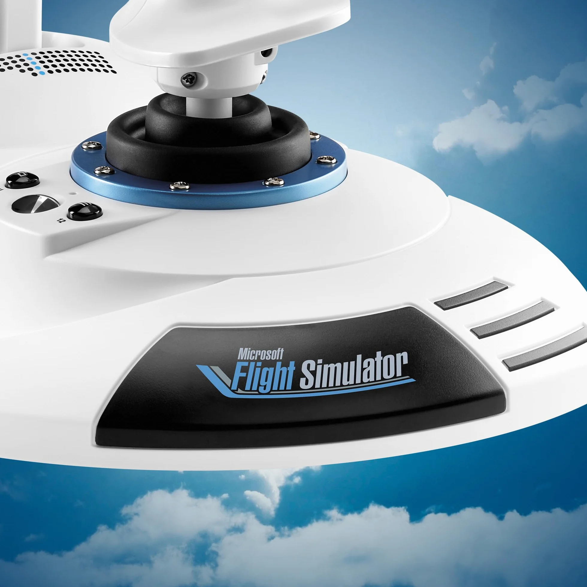 Thrustmaster T.Flight Hotas One Microsoft Flight Simulator Edition - Joystick y Acelerador Desmontable para Xbox Series X|S y PC (Licencia Oficial, 14 Botones, Plug & Play) Blanco