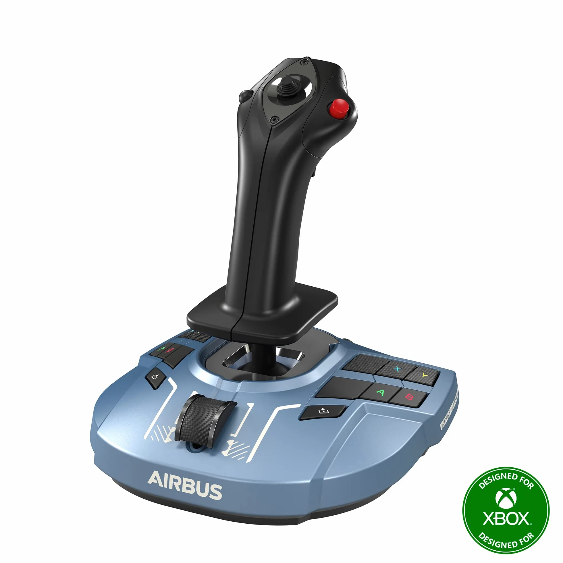Thrustmaster TCA Sidestick X Airbus Edition – Joystick para Xbox Series X|S y PC – Réplica Ergonómica Escala 1:1, Licencia Oficial Airbus, Sensores Magnéticos & Hub de Conexión – Ideal para MSFS