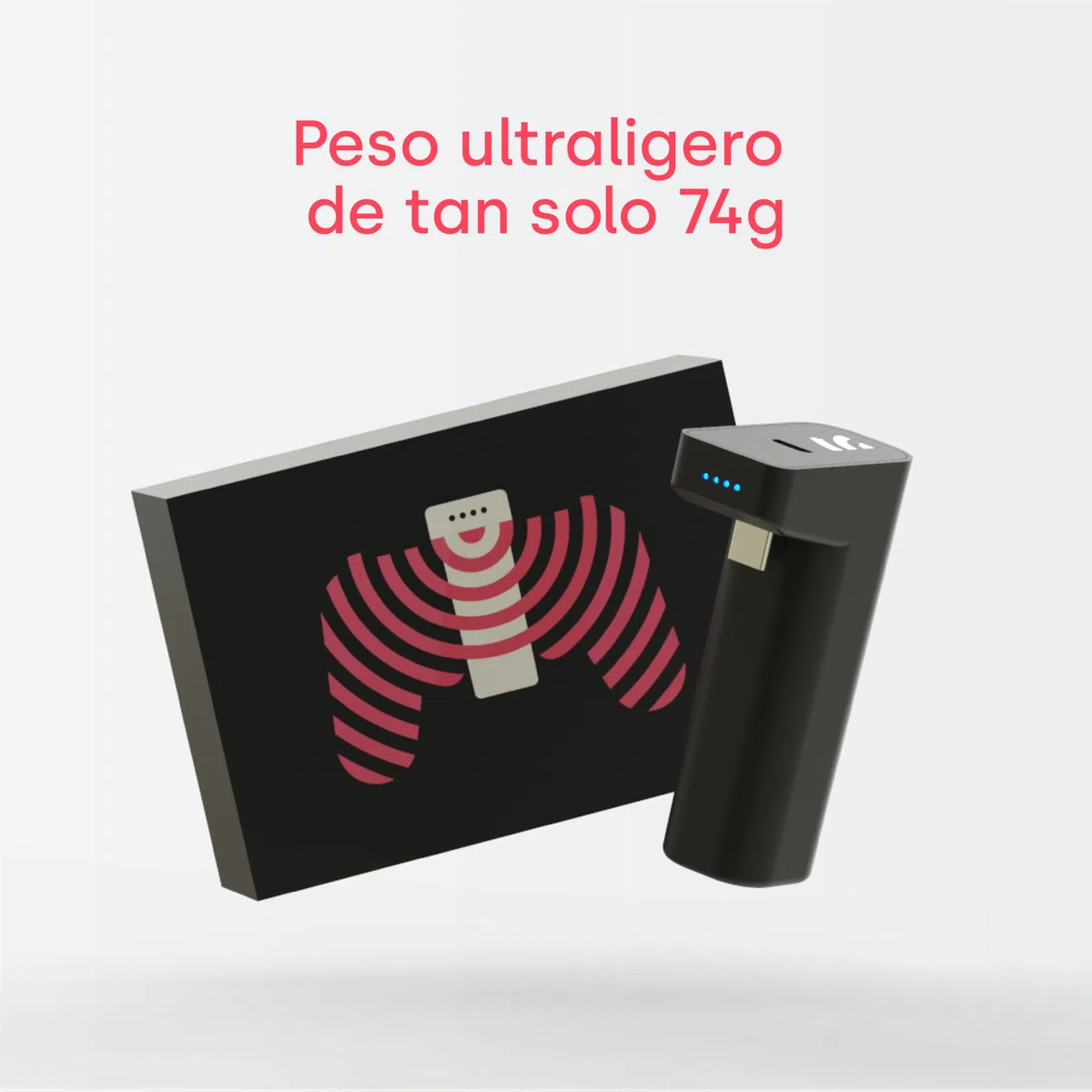 Remotto4 - Cargador para Mando de PS4 Inalámbrico - +12 Horas de Autonomía - Batería Portatil Fácil de Transportar - Sin Cables, Juega Mientras Carga - Larga Duración