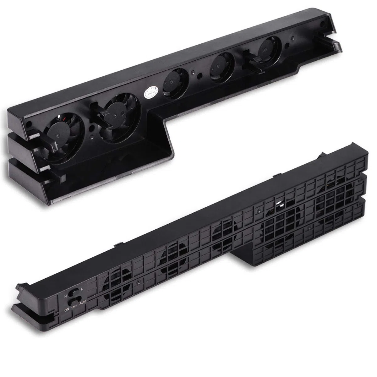 Ventilador para consola PS4 Pro con cable USB a CC, ventilador automático de temperatura constante, 5 ventiladores de refrigeración Super Turbo Control de temperatura Ventilador para Playstation