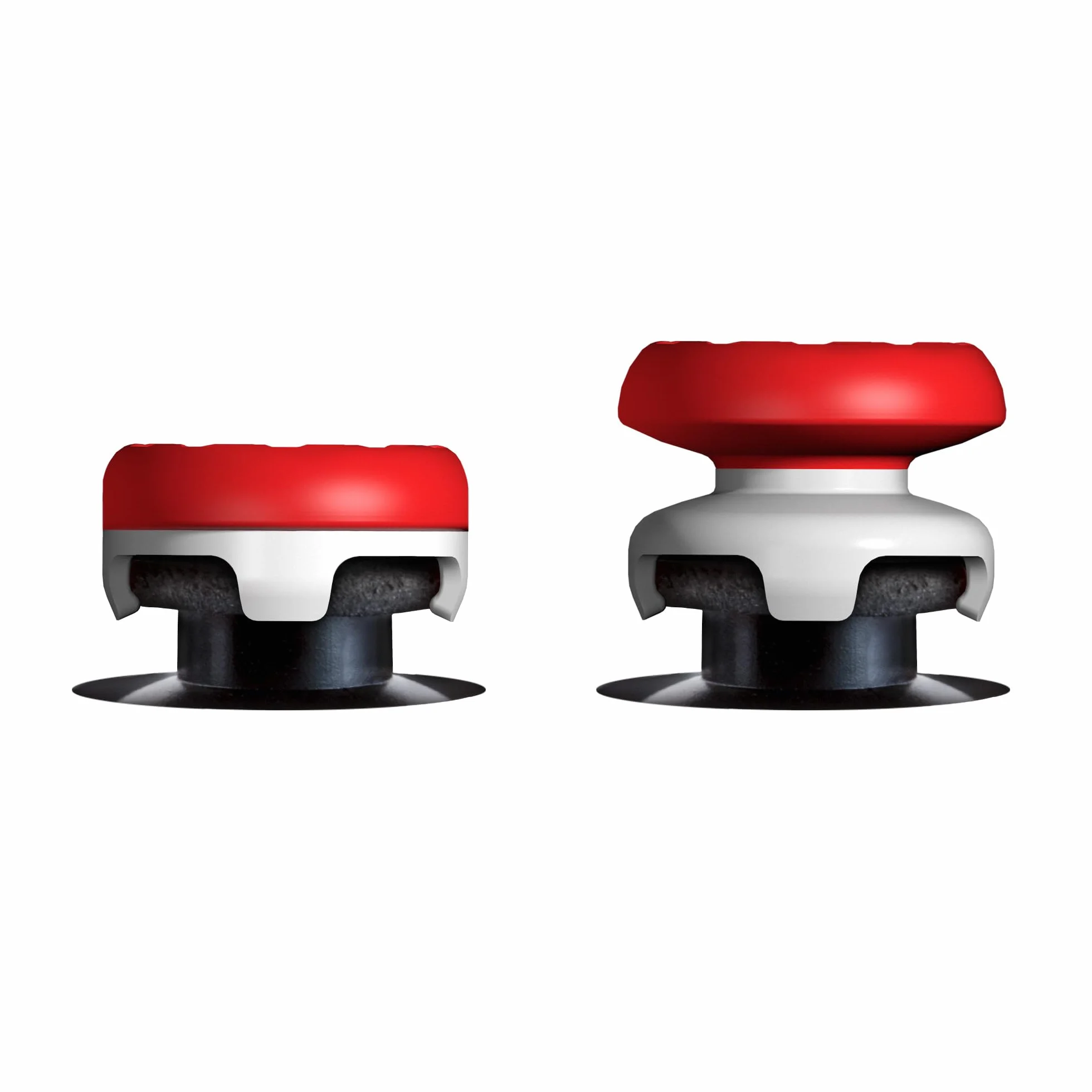 KontrolFreek FPS Freek Inferno - Controlador para Xbox One y Xbox Series X, palancas Pulgares de Rendimiento, 1 Altura Alta, 1 Altura Media, Rojo/Blanco