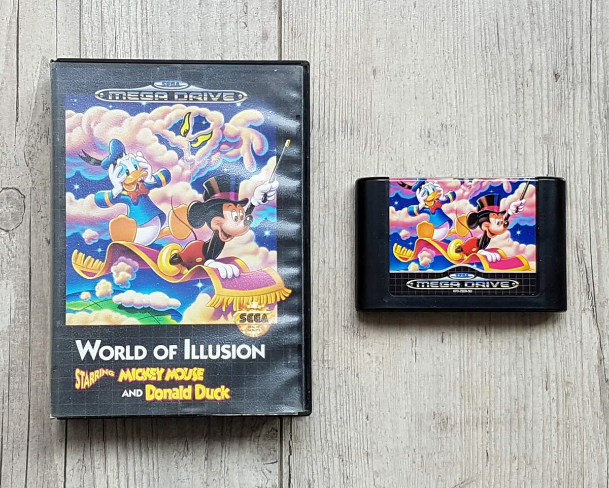 World of Illusion Megadrive CON instrucciones