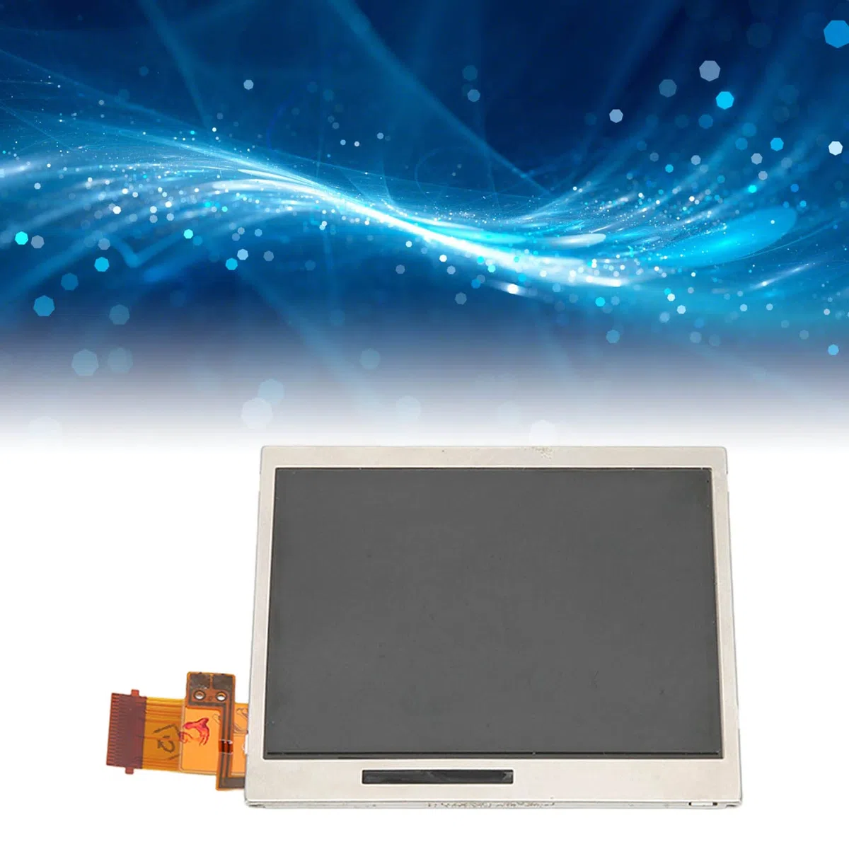 ASHATA Pantalla LCD para DS Lite, Pantalla Táctil de Reemplazo de Pantalla LCD de 3,0 Pulgadas para Accesorios de Consola de Juegos DS Lite