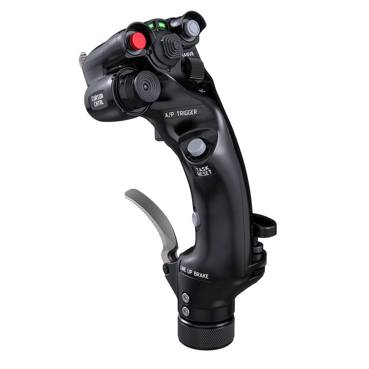 VIRPIL Controls FLNKR Joystick para Simulador de Vuelo (Joystick Premium de Metal Integral para Simulaciones de Vuelo, Réplica de un Jet de Combate Moderno)